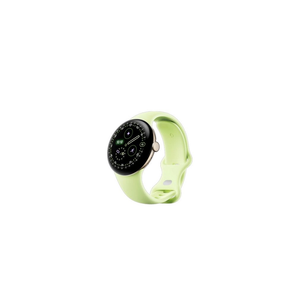 Google GA06002-EU Pixel Watch 4 Smartwatch Champagne Gold/Lemongrass Smartwatch