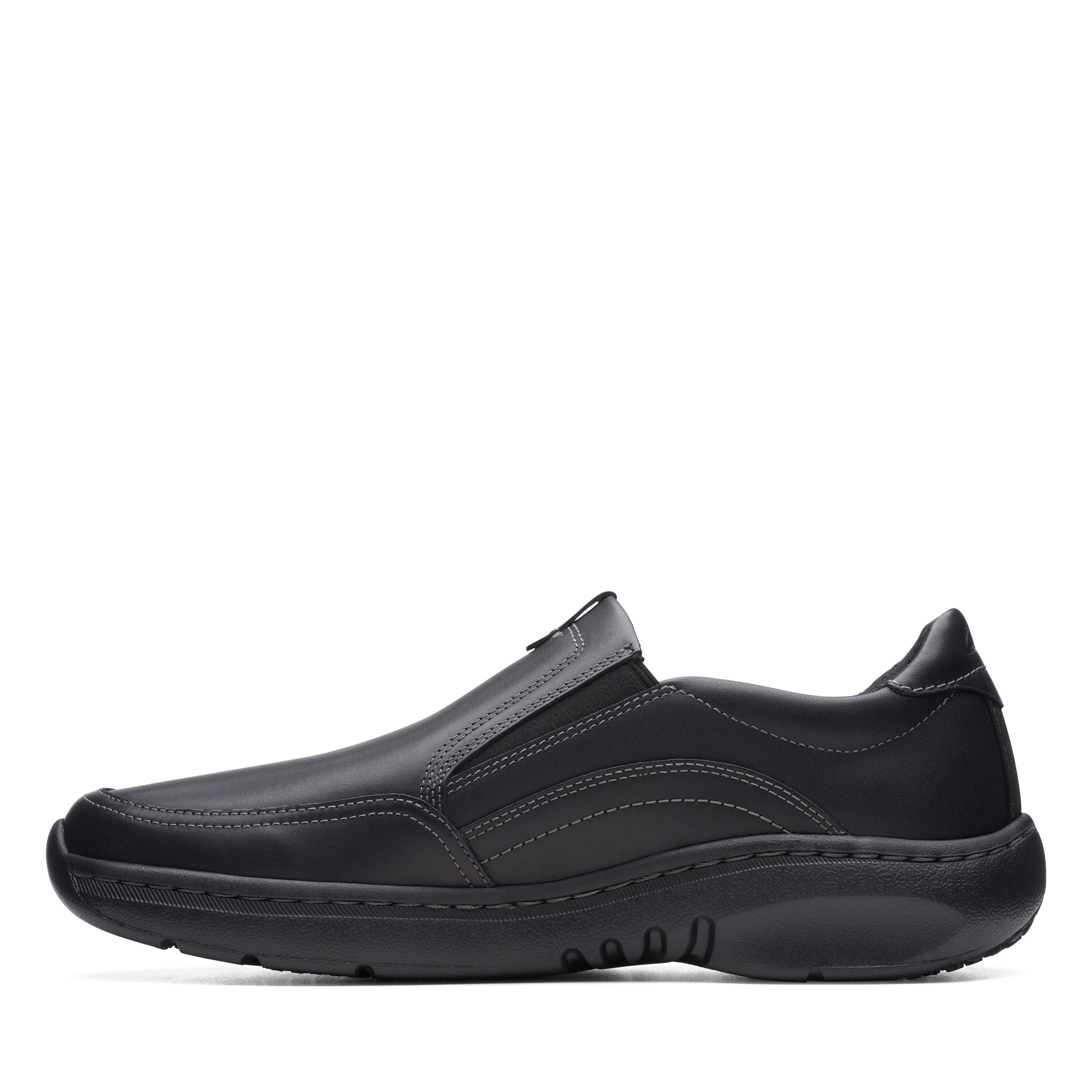 Clarks ClarksPro Step Slipper, Slip-On Sneaker, Schlupfschuh, Komfortschuh mit Gummizug
