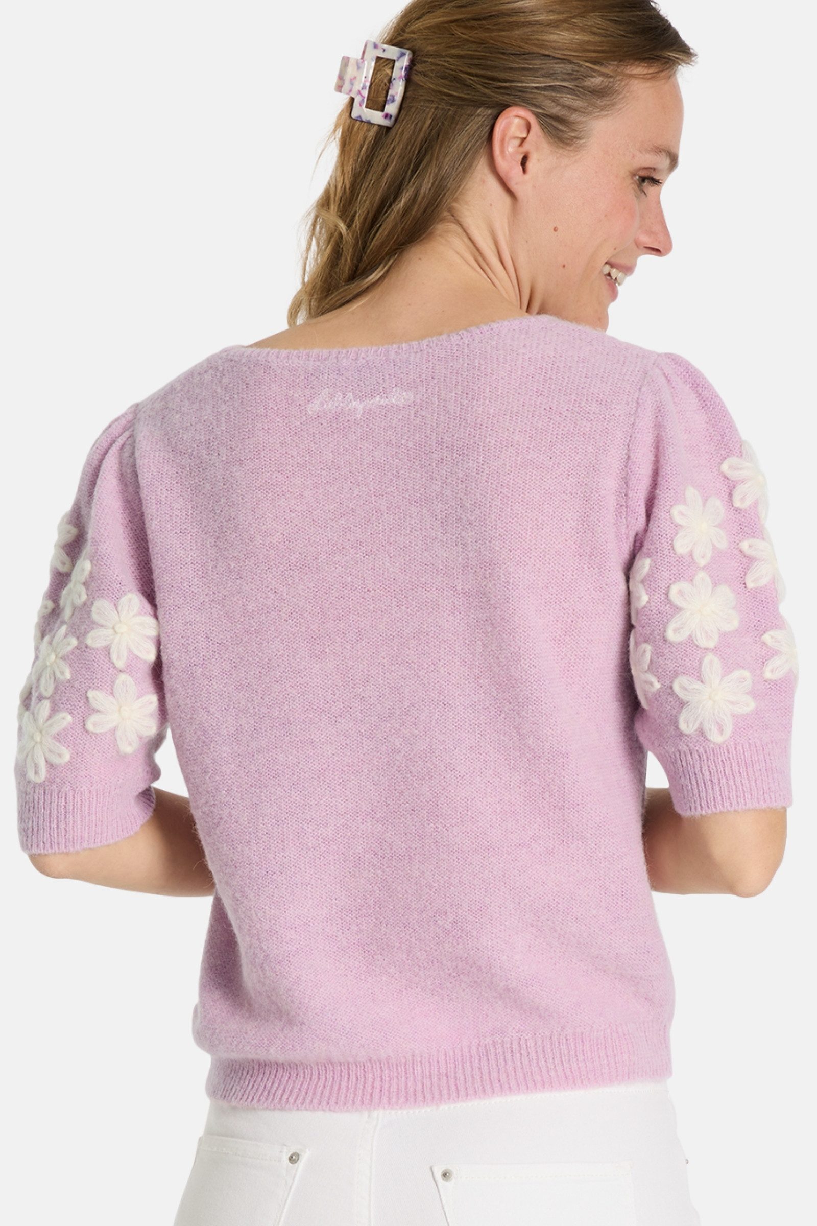 Lieblingsstück Rundhalspullover Strickpullover Damen - ZERDALI - fresh rose günstig online kaufen