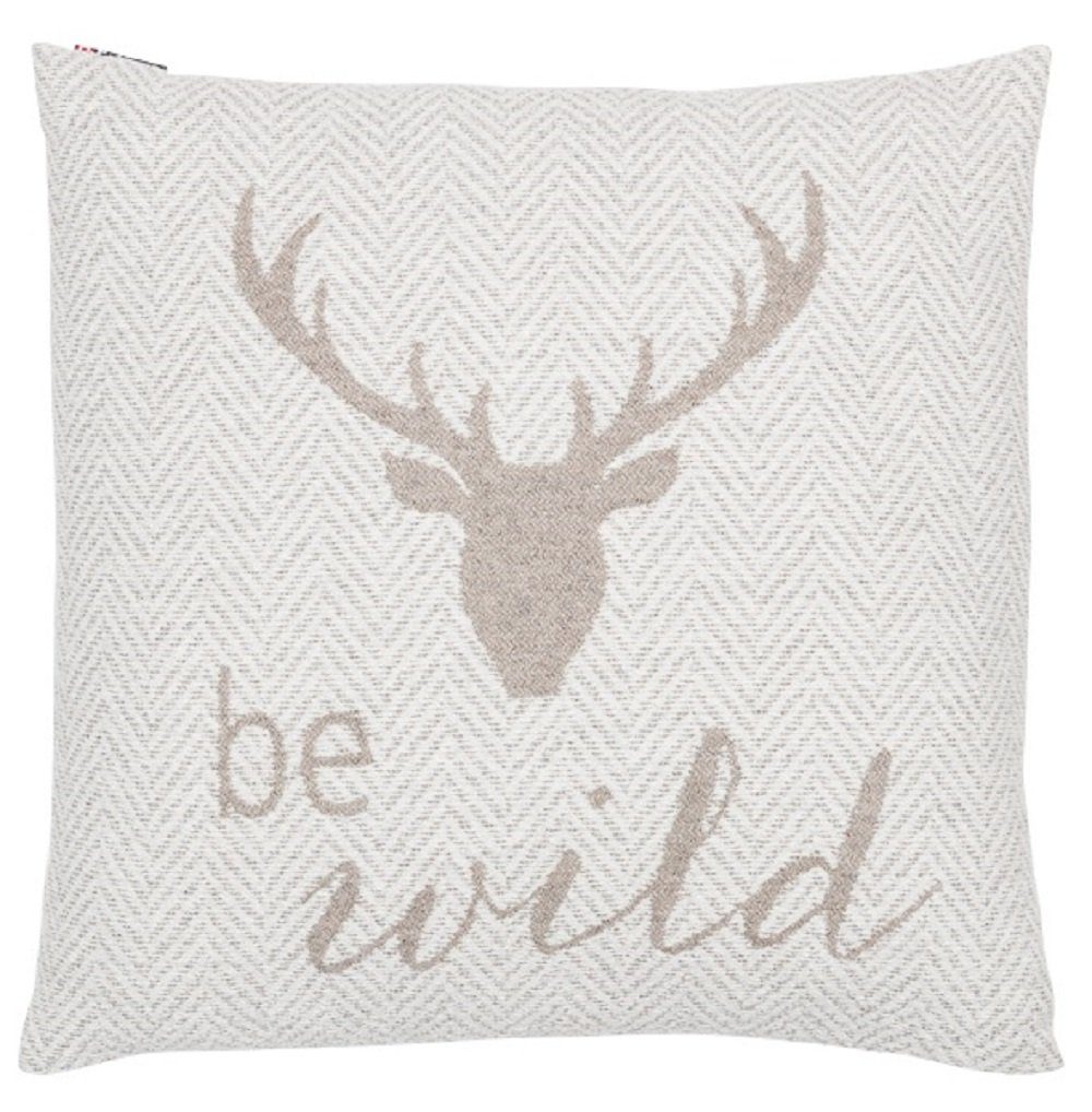 DAVID FUSSENEGGER Kissenhülle Nova 'be wild' günstig online kaufen