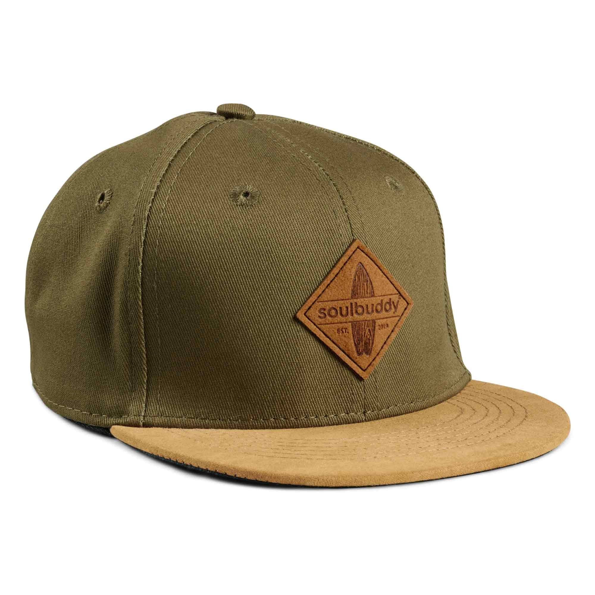 Soulbuddy Snapback Cap Kinder Cap, Basecap Kinder, Cap für Jungen & Mädchen, Cappy Kinder (Für Kita, Kindergarten & Schule, Minimalisches Design) 3 Kids Größen verfügbar