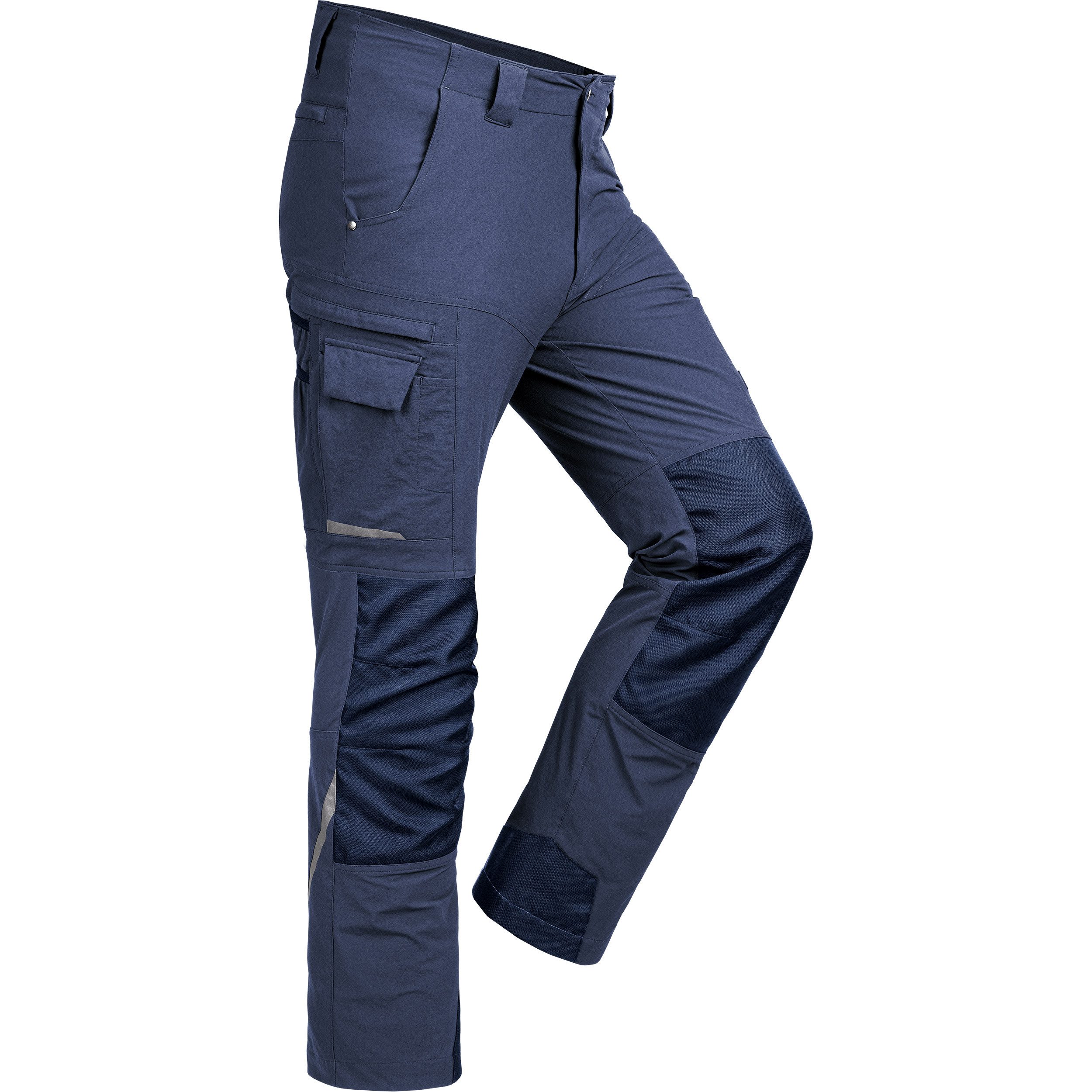 Qualitex Workwear Arbeitsbundhose Arbeitshose Herren 4-Wege-Stretch – leicht, flexibel & Cordura® (1-tlg) Leichte 190 g/m² Stretchhose mit ergonomischem Schnitt für den Job