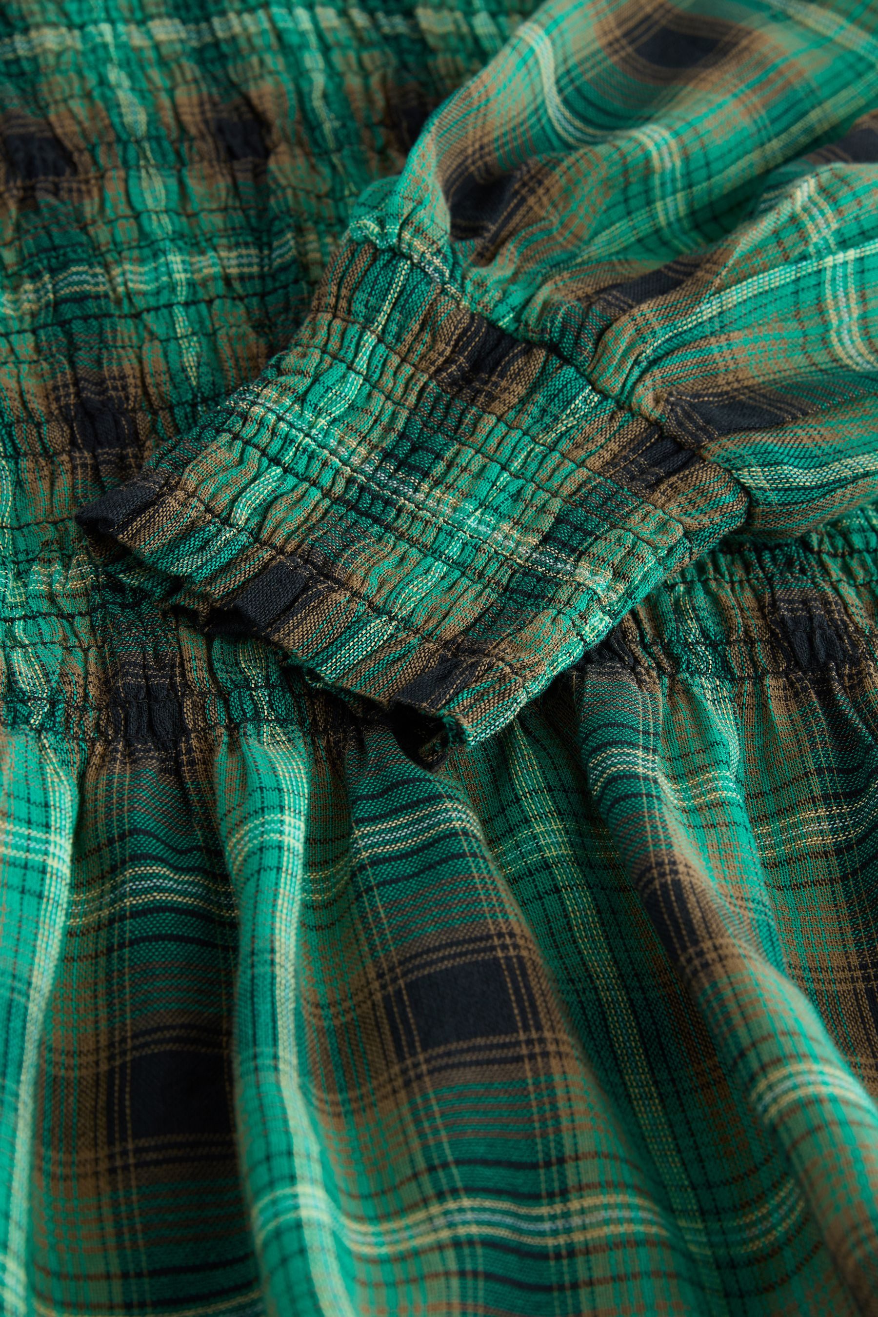 Next Langarmbluse Gesmoktes langärmliges Top (1-tlg)