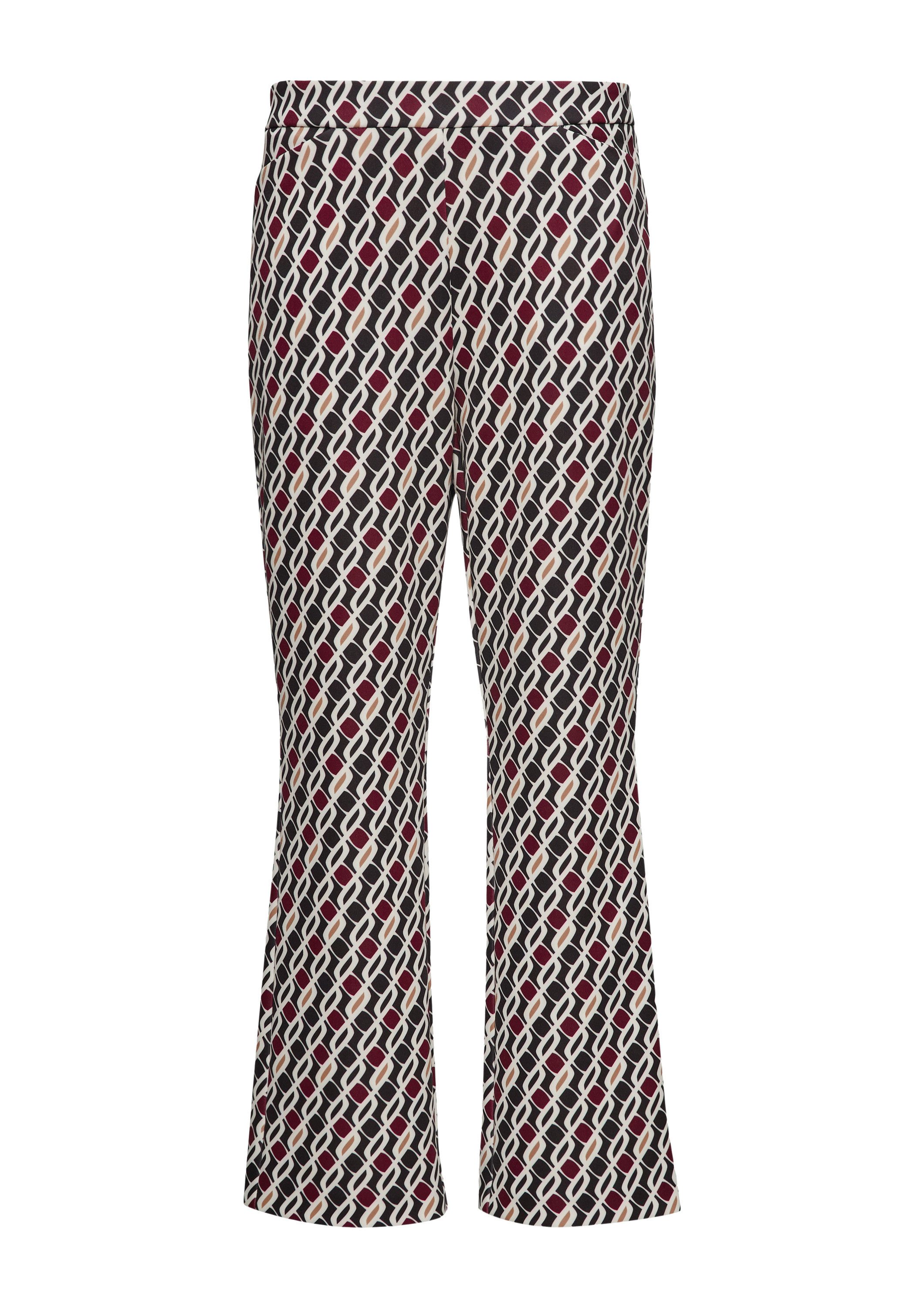 s.Oliver 7/8-Hose Hose Slim-Fit-Hose mit Flared günstig online kaufen