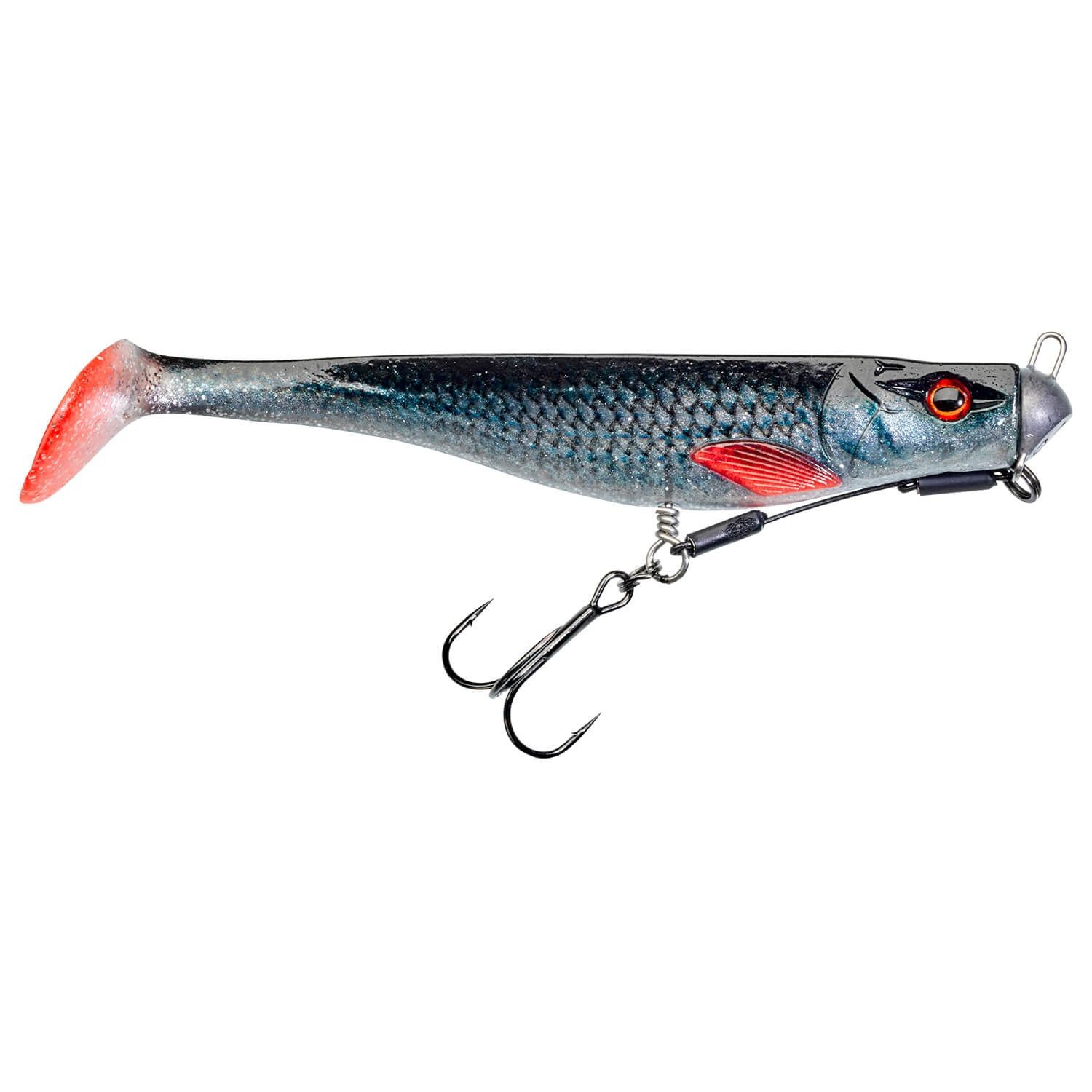 Illex Kunstköder Illex Dexter Shad Gummifisch Tip Up Montiert Hecht Zander, (Packung)