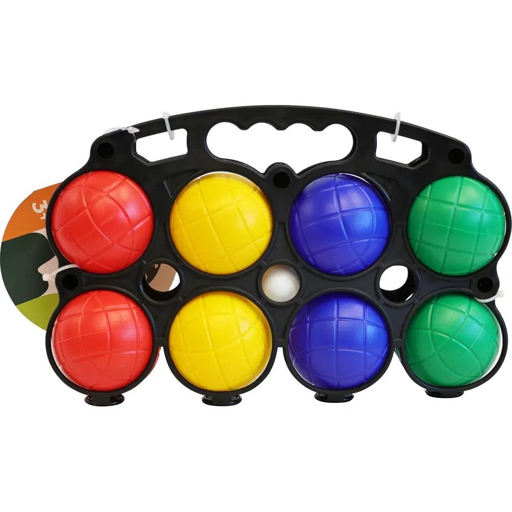 Vedes Greifspielzeug Outdoor active Boccia mit 8 Bällen, Kunststoff, 10-teilig, Outdoorspie