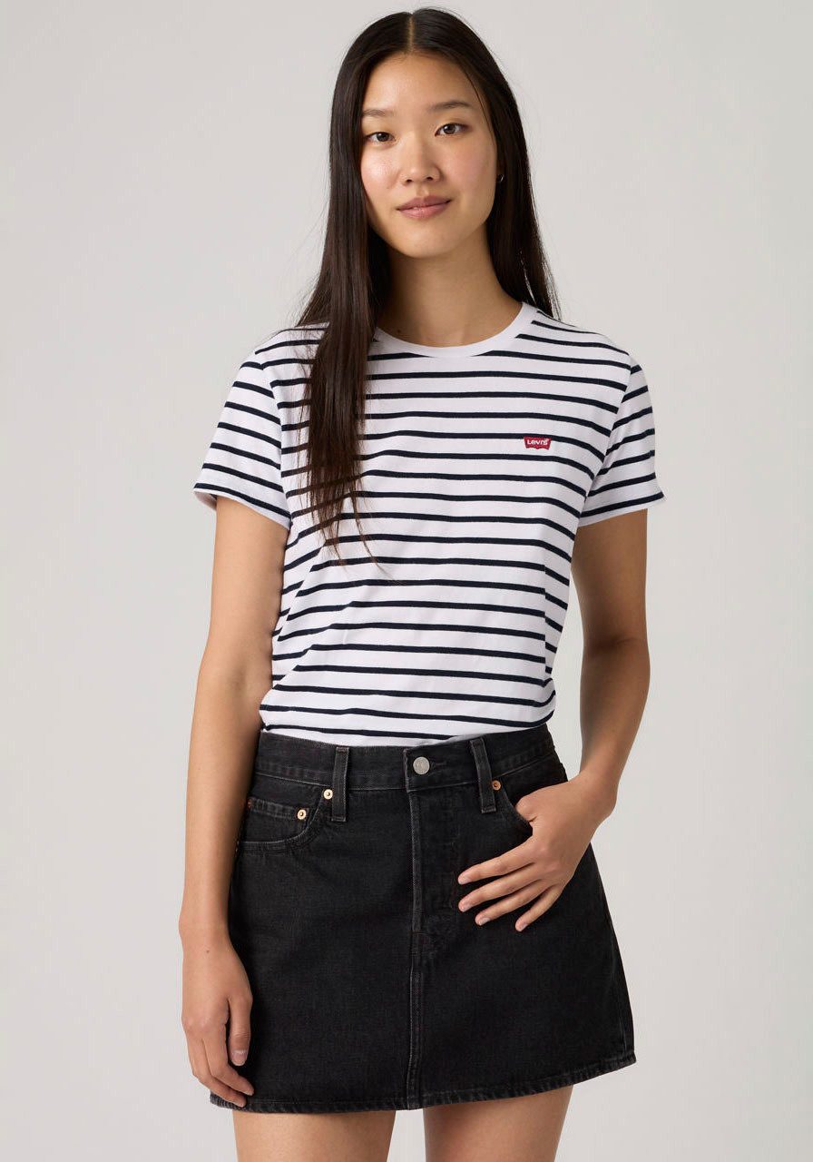 Levi's® T-Shirt PERFECT TEE mit kleiner Logo-Stickerei
