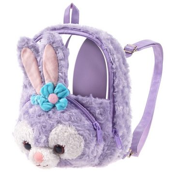 GalaxyCat Daypack Plüsch Ita bag Mini Rucksack mit transparentem Sichtfenster im StellaL, Itabag Minirucksack