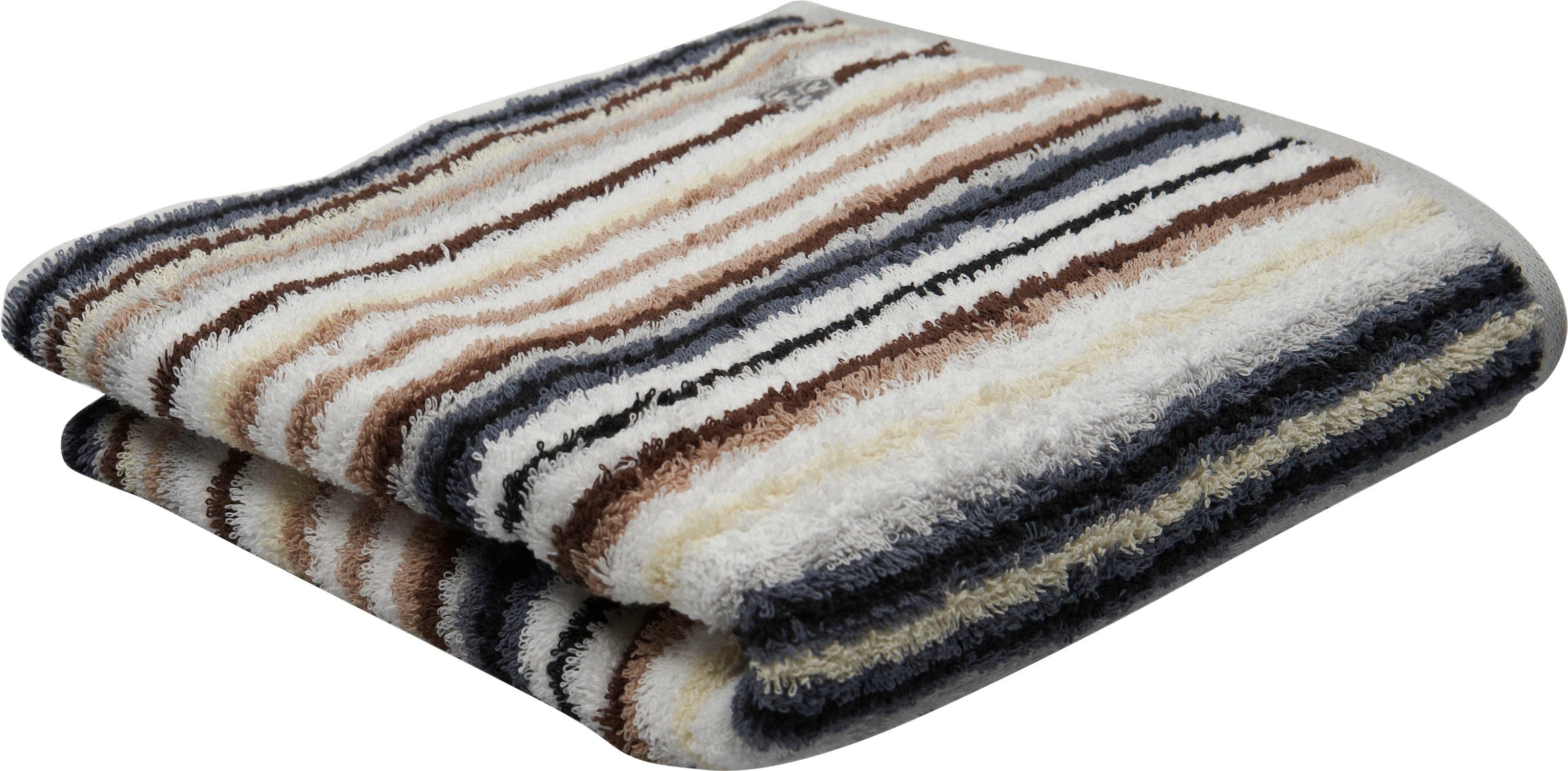 ROSS Handtuch Multicolor, Frottier (2-St), mit günstig online kaufen