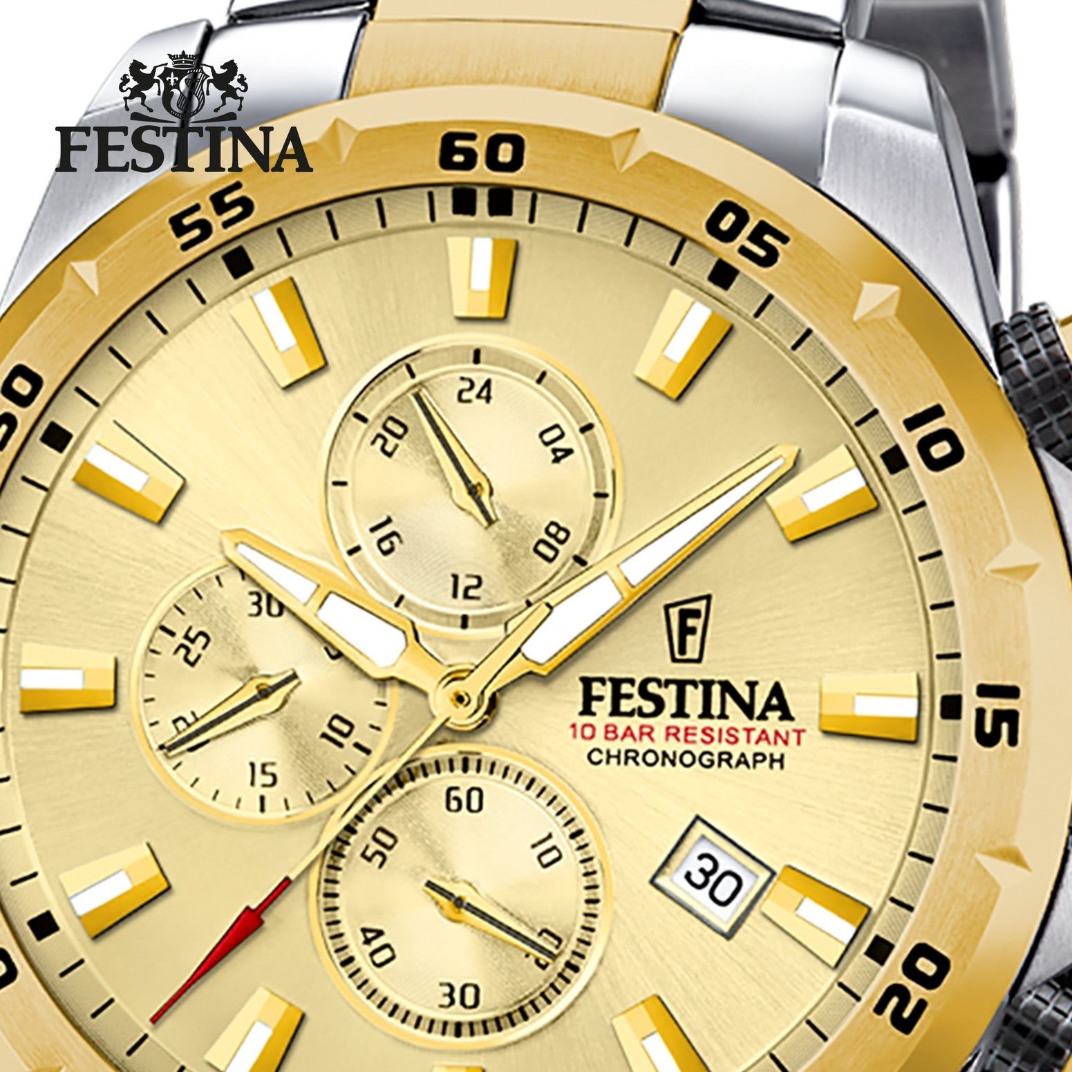 Festina Quarzuhr Festina Herrenuhr Chronograph Sport, günstig online kaufen