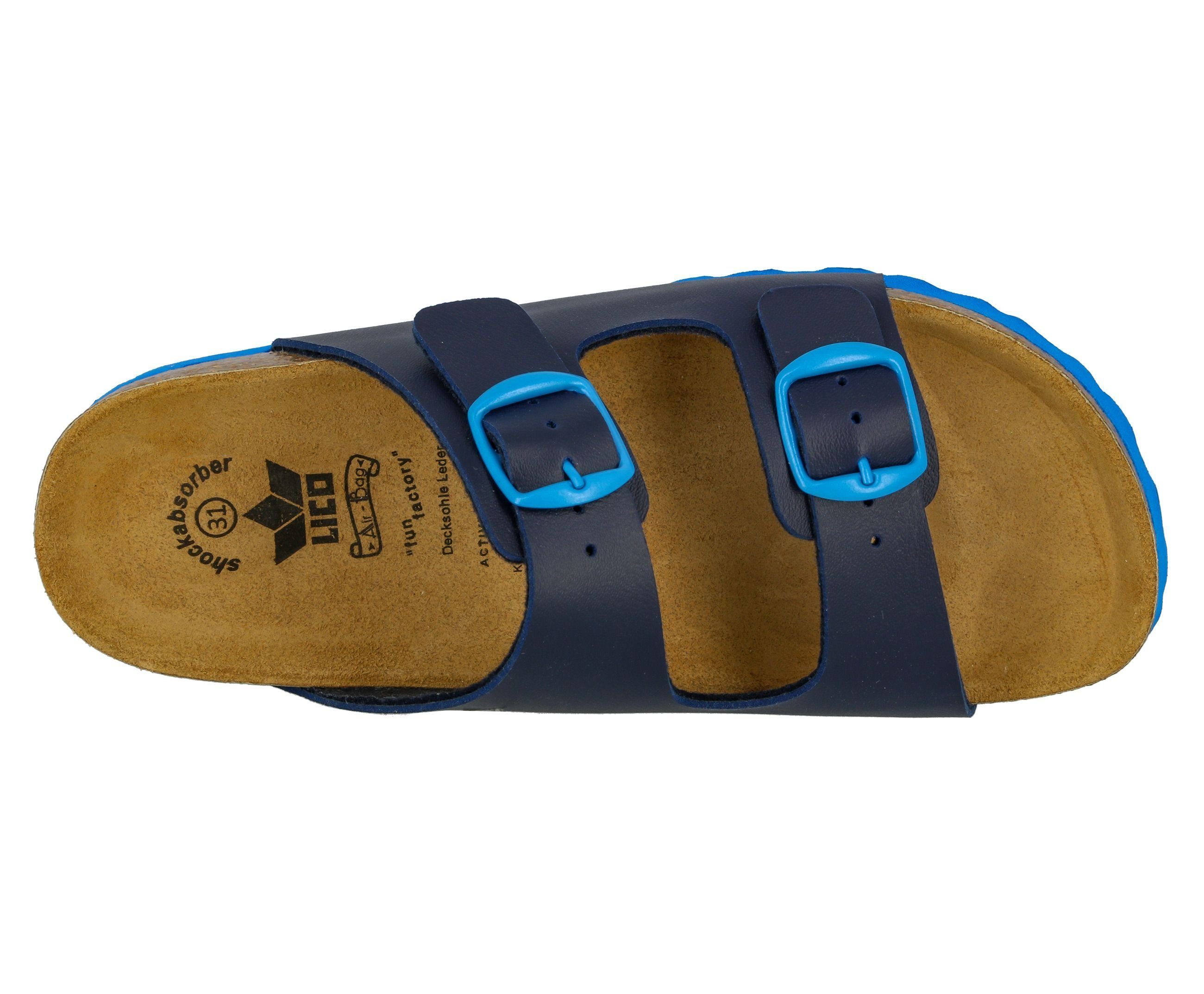 Lico Pantolette Bioline Kids Hausschuh – Bild 5 von 5