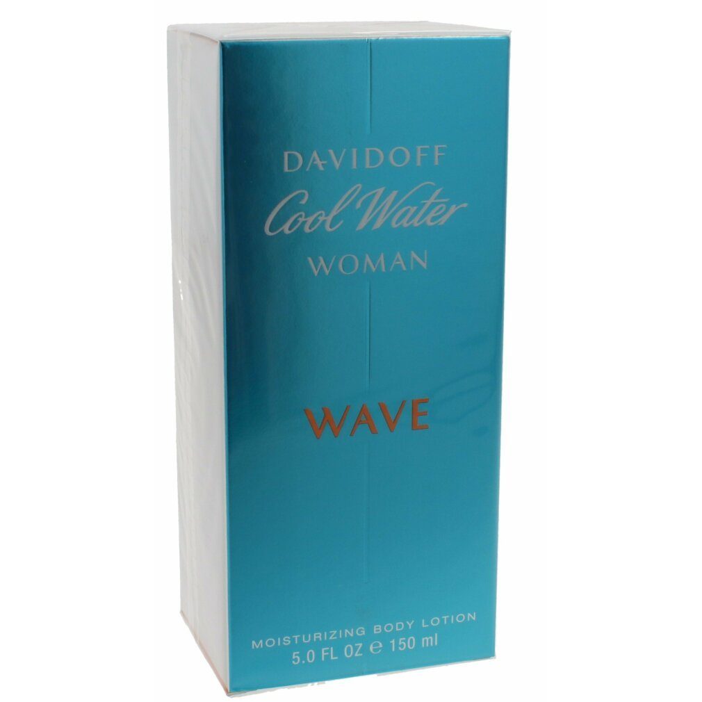 DAVIDOFF Körperpflegemittel Davidoff Cool Water Woman Wave Body Lotion 150ml