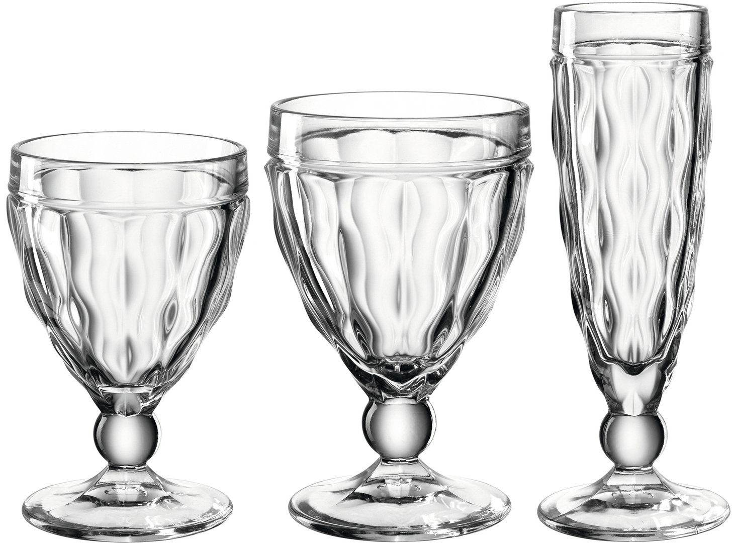 LEONARDO Gläser-Set BRINDISI, Glas, 12-teilig