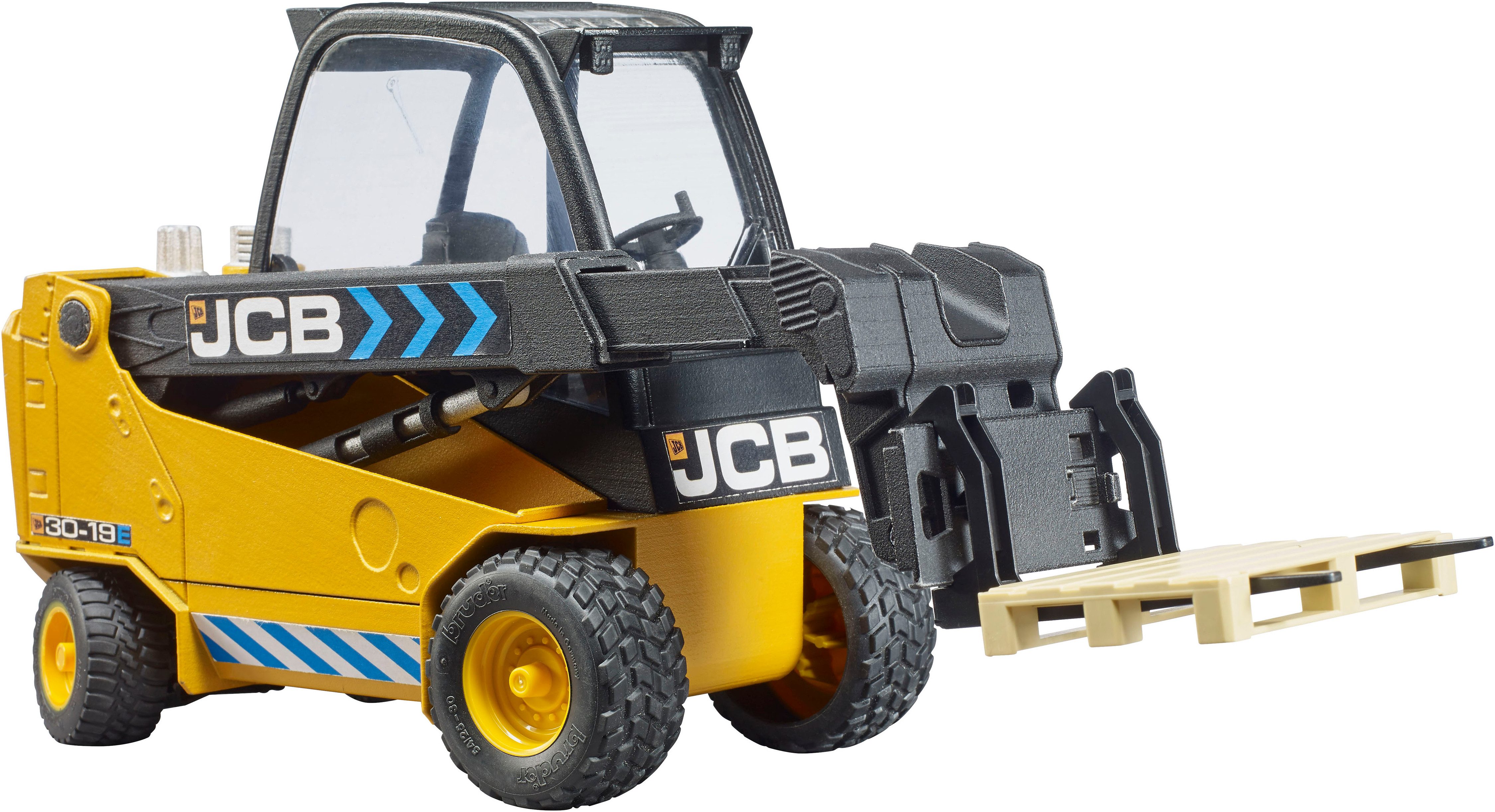 Bruder® Spielzeug-Radlader JCB Teletruk mit Palette günstig online kaufen