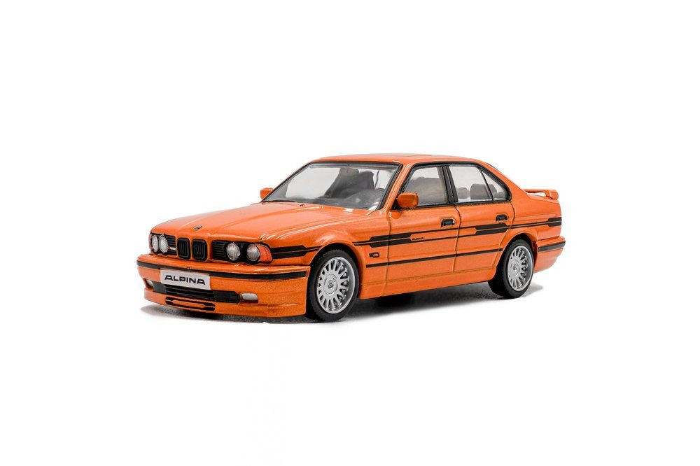 Solido Modellauto BMW Alpina B10 E34 Biturbo 1994 orange, Maßstab 1:43