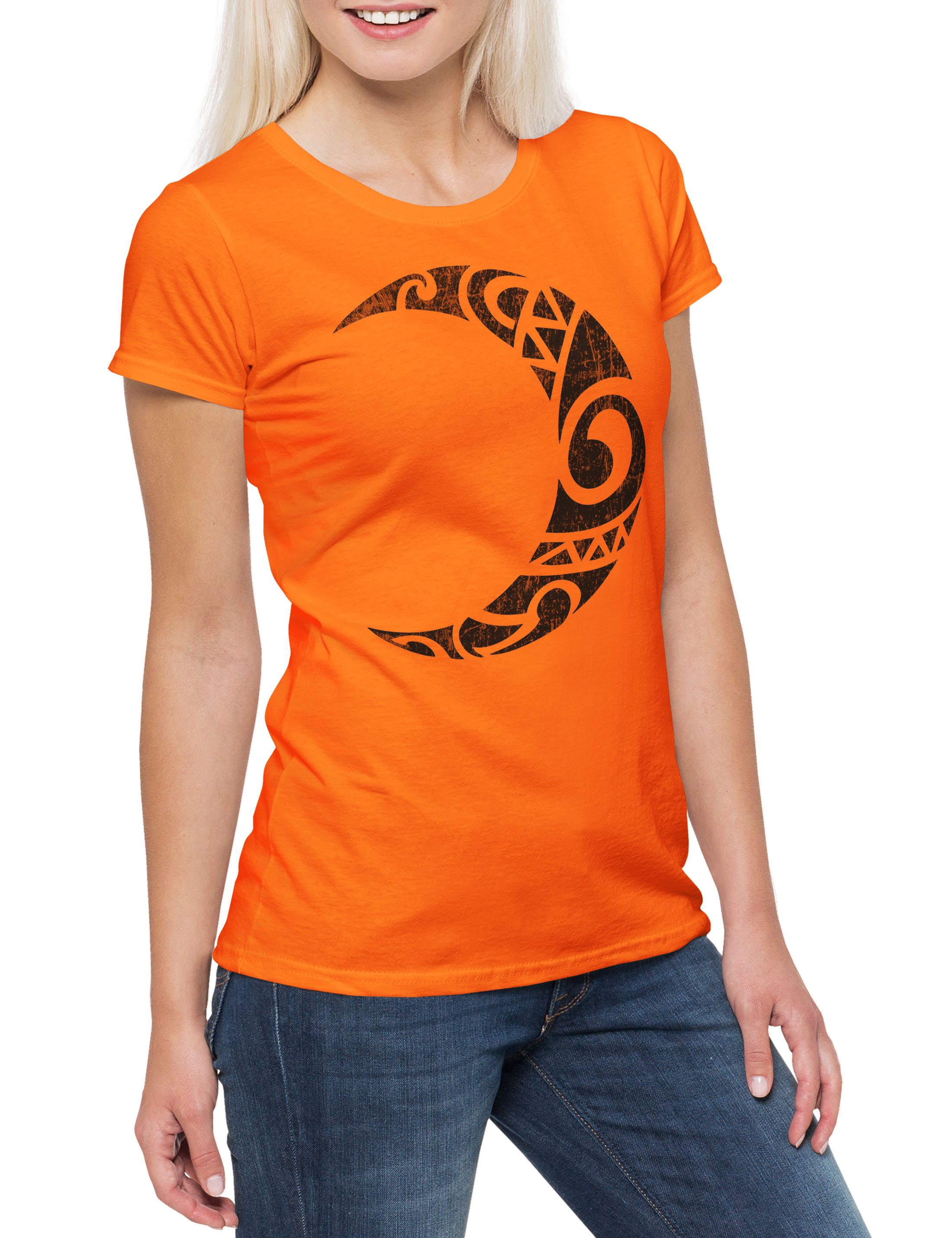 Urban Backwoods Print-Shirt Egyptian Sun Damen T-Shirt Ägyptische Sonne Pharao Ra Sonnengott (1-tlg) Ägypten Horus Anubis Sphinx
