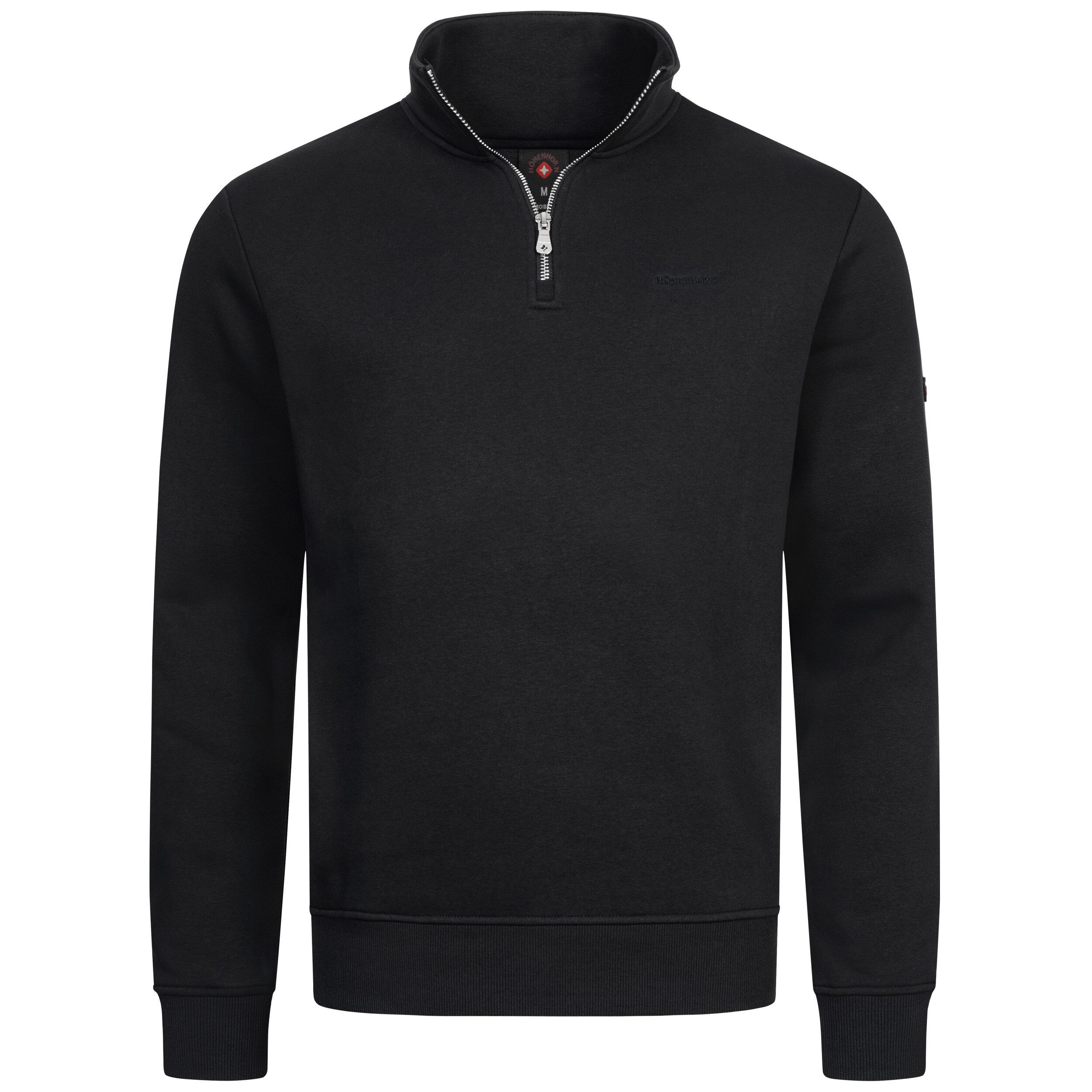 Höhenhorn Troyer Troiberg Herren Pullover für Männer 1/4 Zip Sweatshirt mit günstig online kaufen