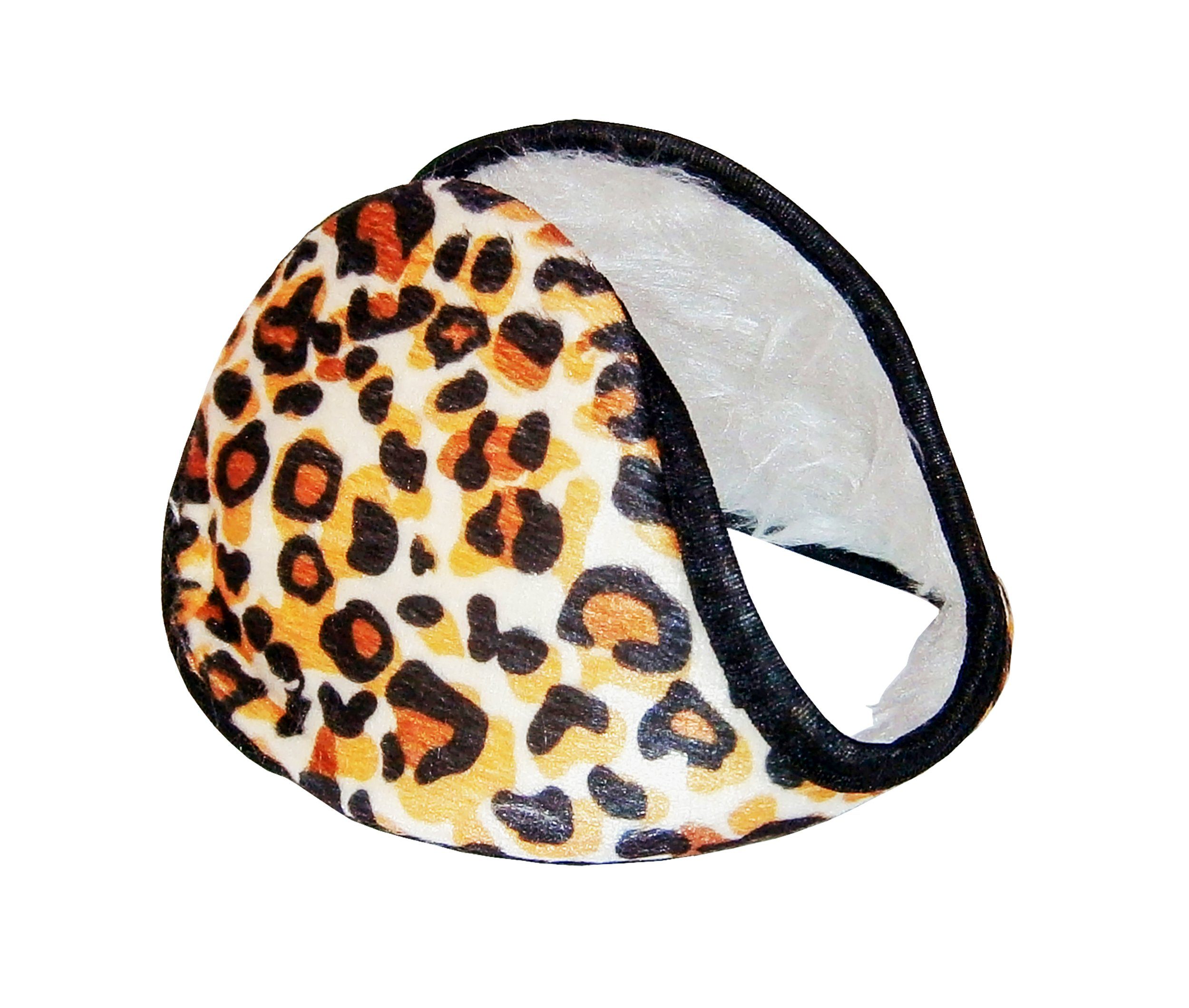 Arte Regal Ohrenwärmer OHRENWÄRMER mit Innenfell Ohrenschützer (Leopardmuster, Plusch) Ohrwärmer Ohrenschutz Earmuffs