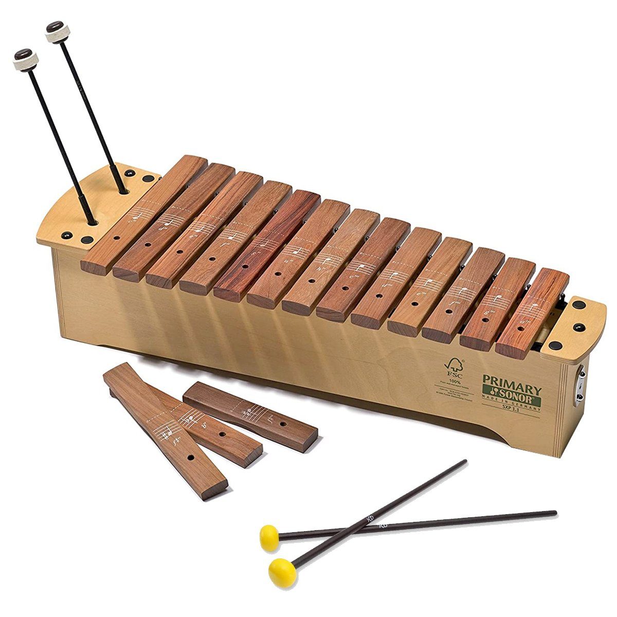 Glockenspiel Sonor Glockenspiel SXP-1.1 Primery Sopran mit XM4 Schlägel