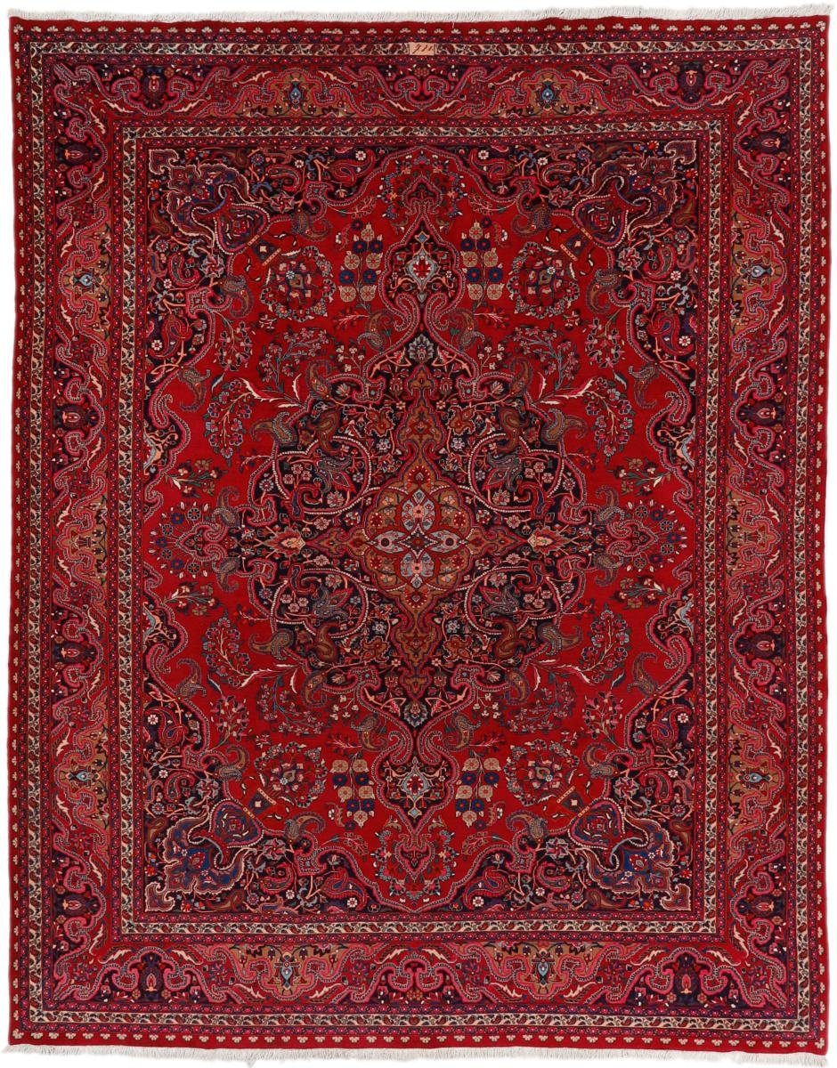 Mashhad Trading, / Höhe: Handgeknüpfter 308x398 Orientteppich Orientteppich mm 12 Nain Perserteppich, rechteckig,