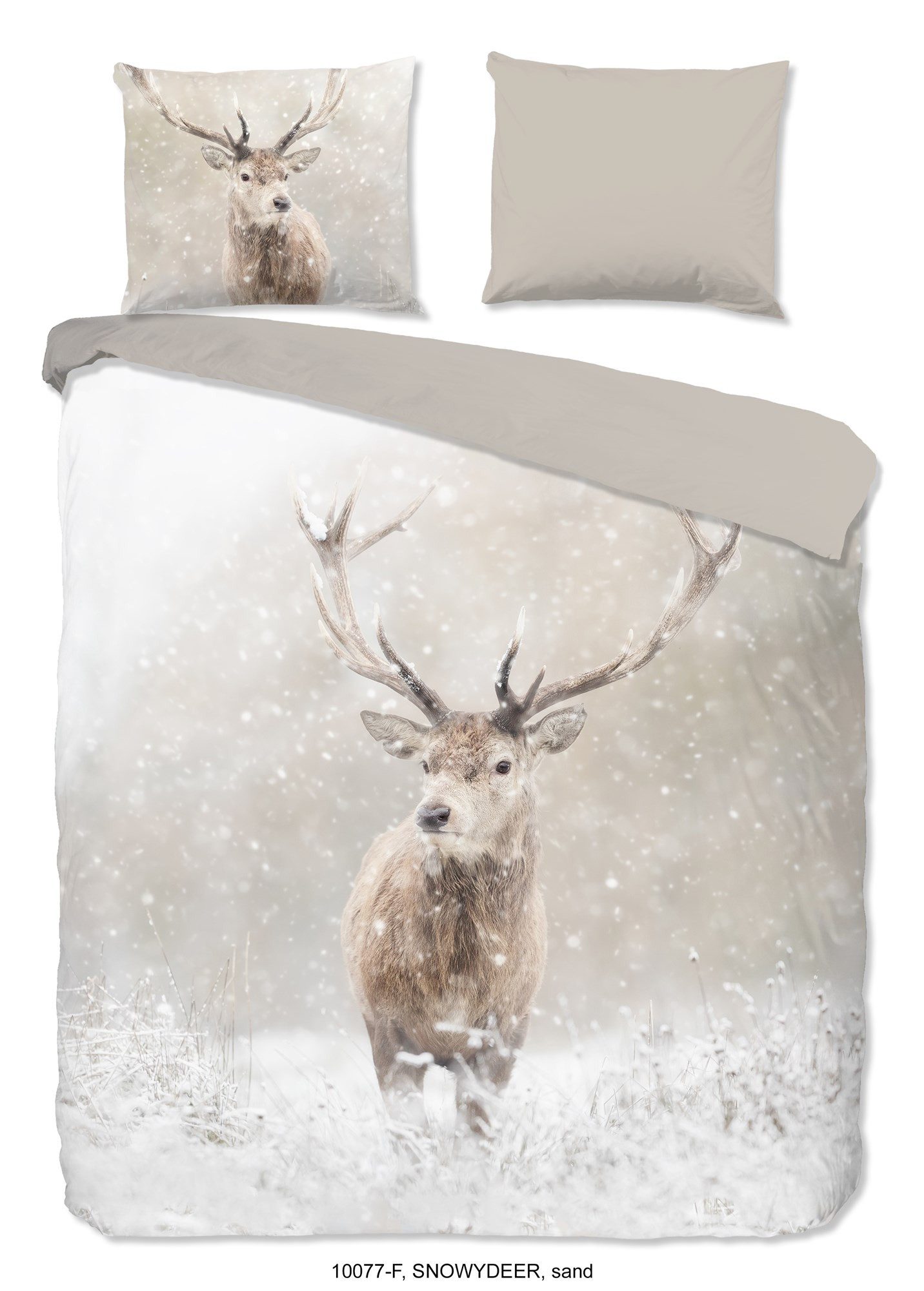 good morning Bettwäsche SNOWYDEER Bettwäsche-Set Bettbezug günstig online kaufen