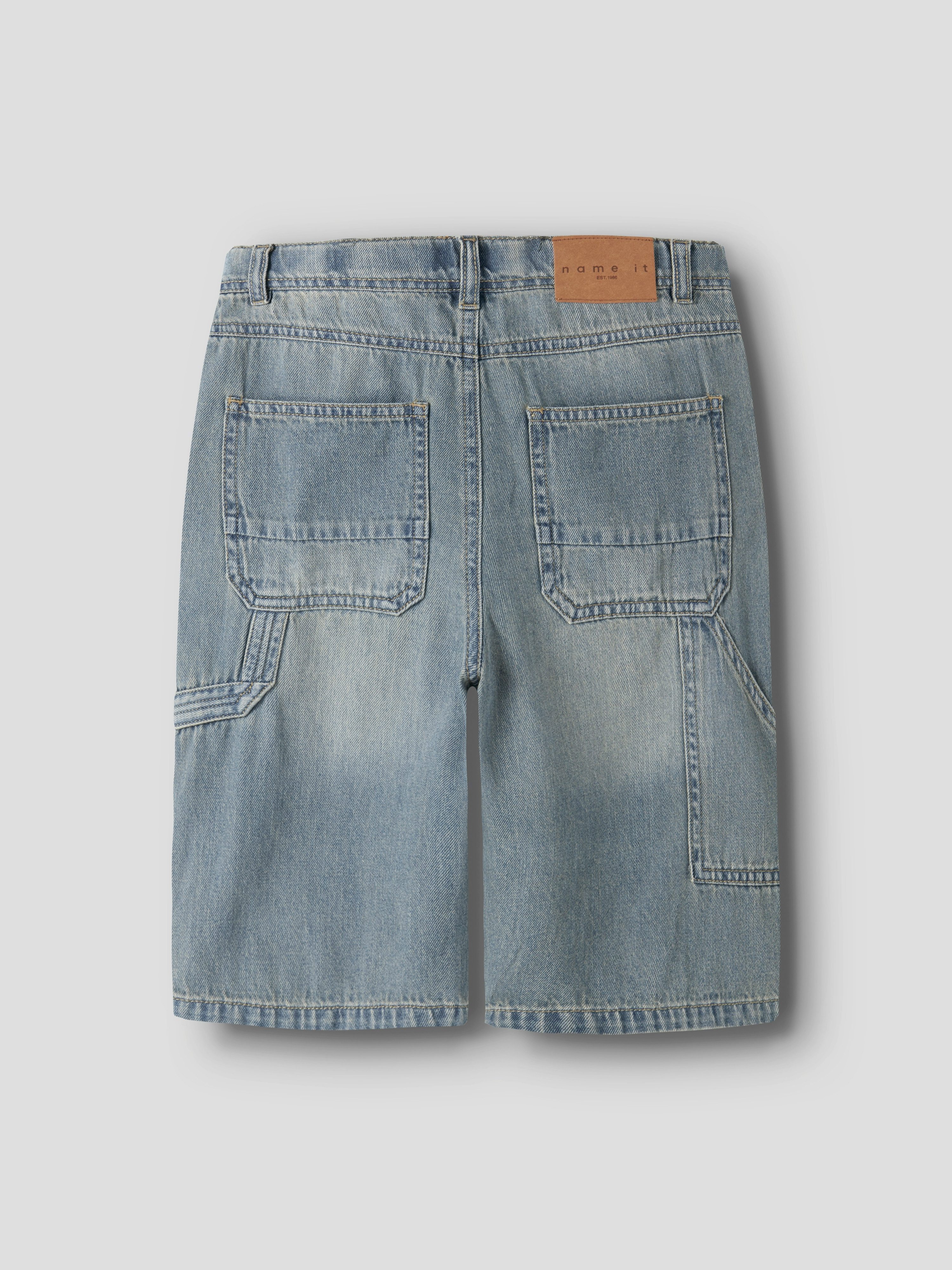 Name It Jeansbermudas NKMRYAN REG DNM BERMUDA 3550-OZ H Baumwolle, regular fit – Bild 4 von 5