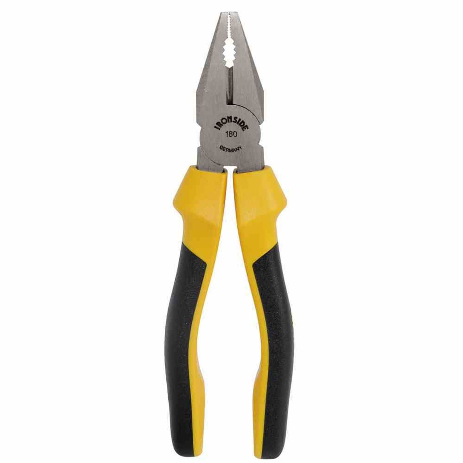 IRONSIDE Kombizange Kombizange 180 mm poliert 2-Komponenten-Griff