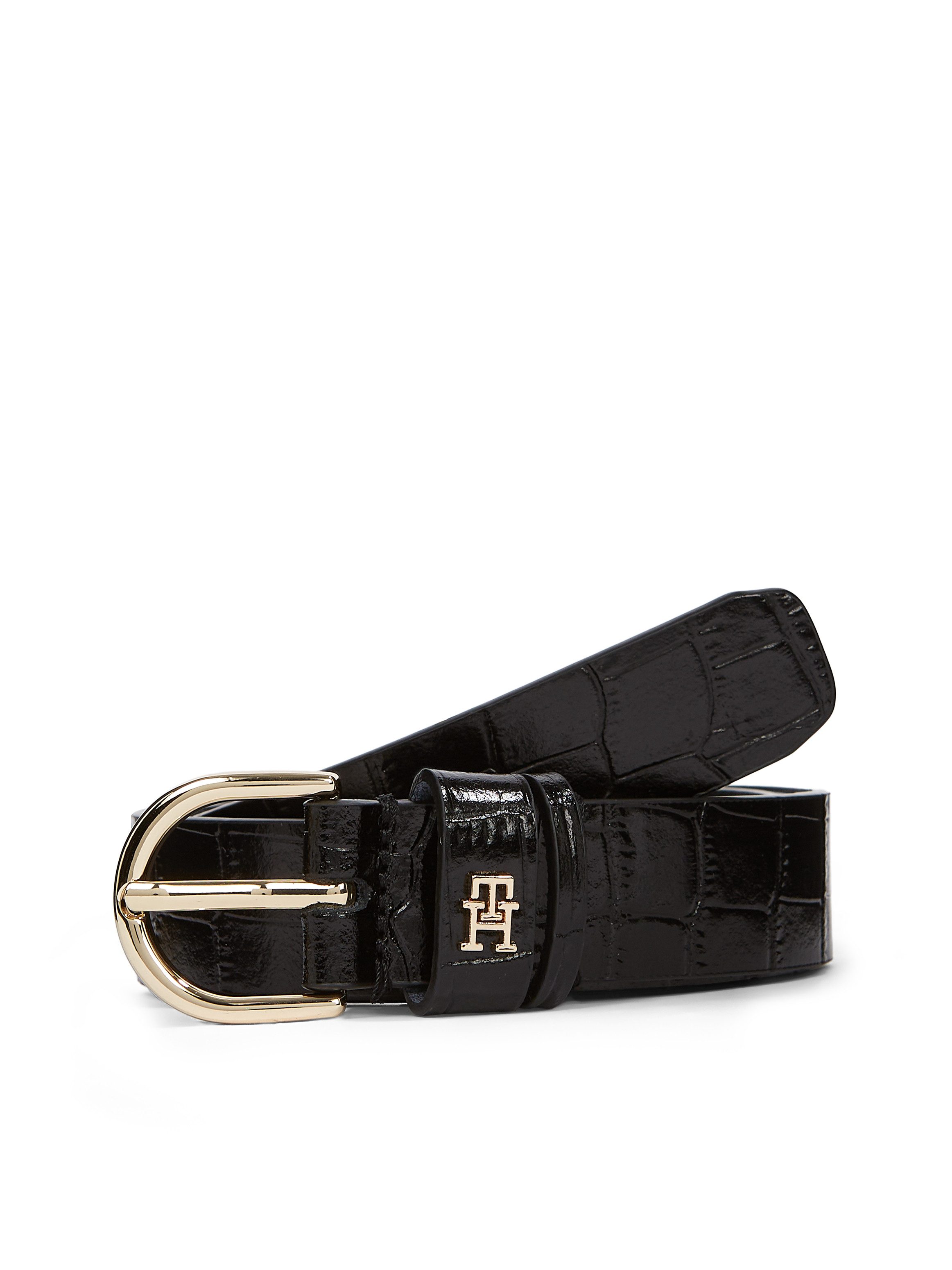Tommy Hilfiger Ledergürtel ESSENTIAL EFFORTLESS 2,5cm breit 2,5 cm, geprägt günstig online kaufen