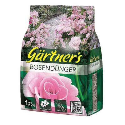 Gärtner's Gartendünger Rosendünger 1,75 kg Staudendünger Blütenstrauchdünger