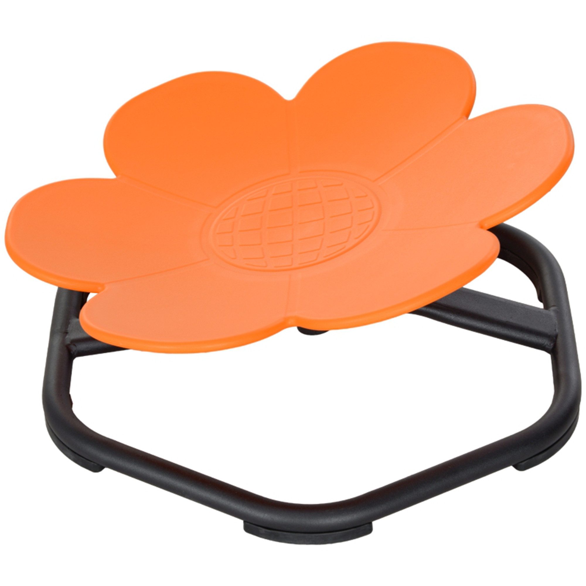 MC Star Kinderstuhl Sensorischer, Drehstuhl für Autismus, Sensorischer Balance Training (Sitz Kunststoff Orange)