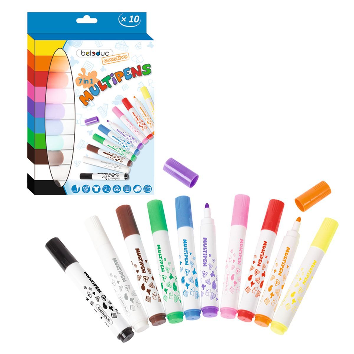 Toynamics Europe Malstift Multipens 10 Stück
