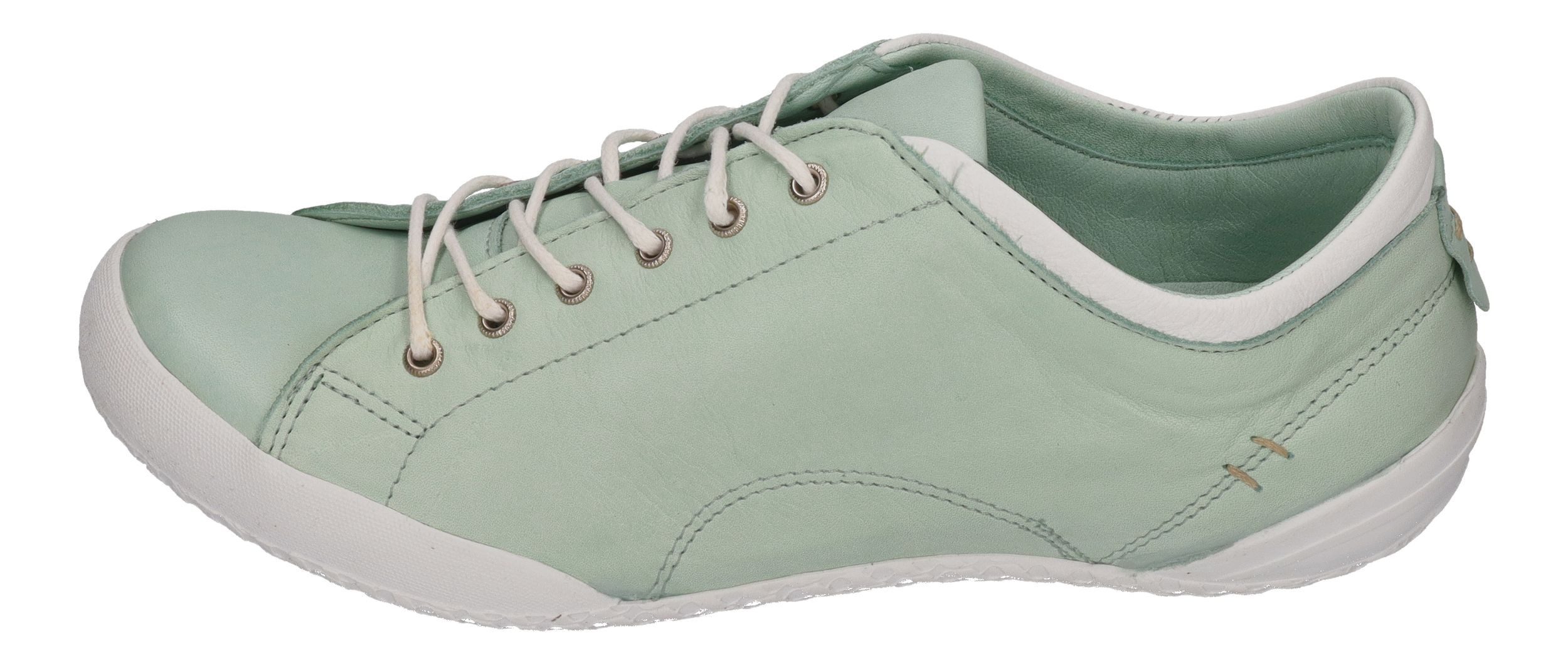 Andrea Conti 0343636-1199 Sneaker Aqua Green Weiß