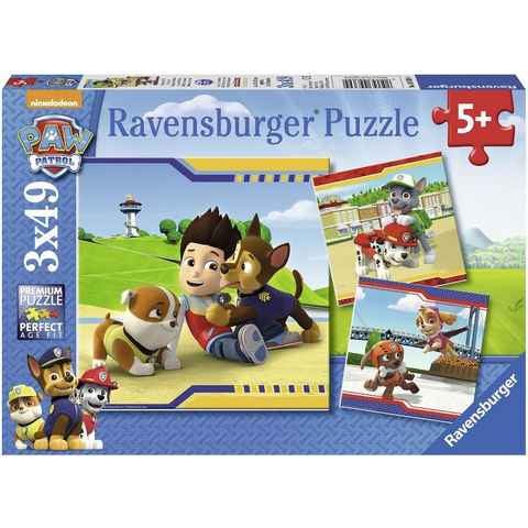 Ravensburger Puzzle PAW Patrol Helden mit Fell, 147 Puzzleteile, Made in Europe, FSC® - schützt Wald - weltweit