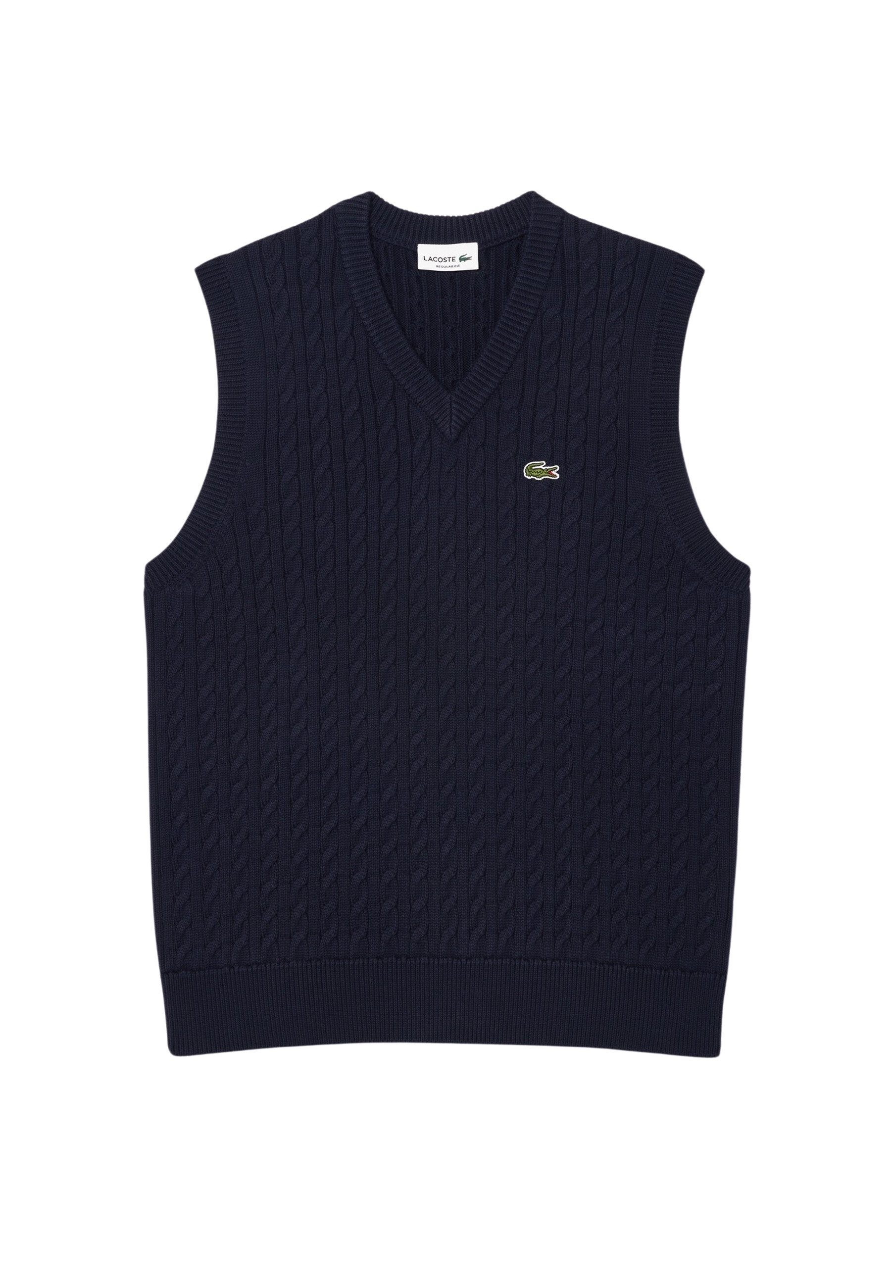 Lacoste Pullunder Pullunder Sweater vest (1-tlg)