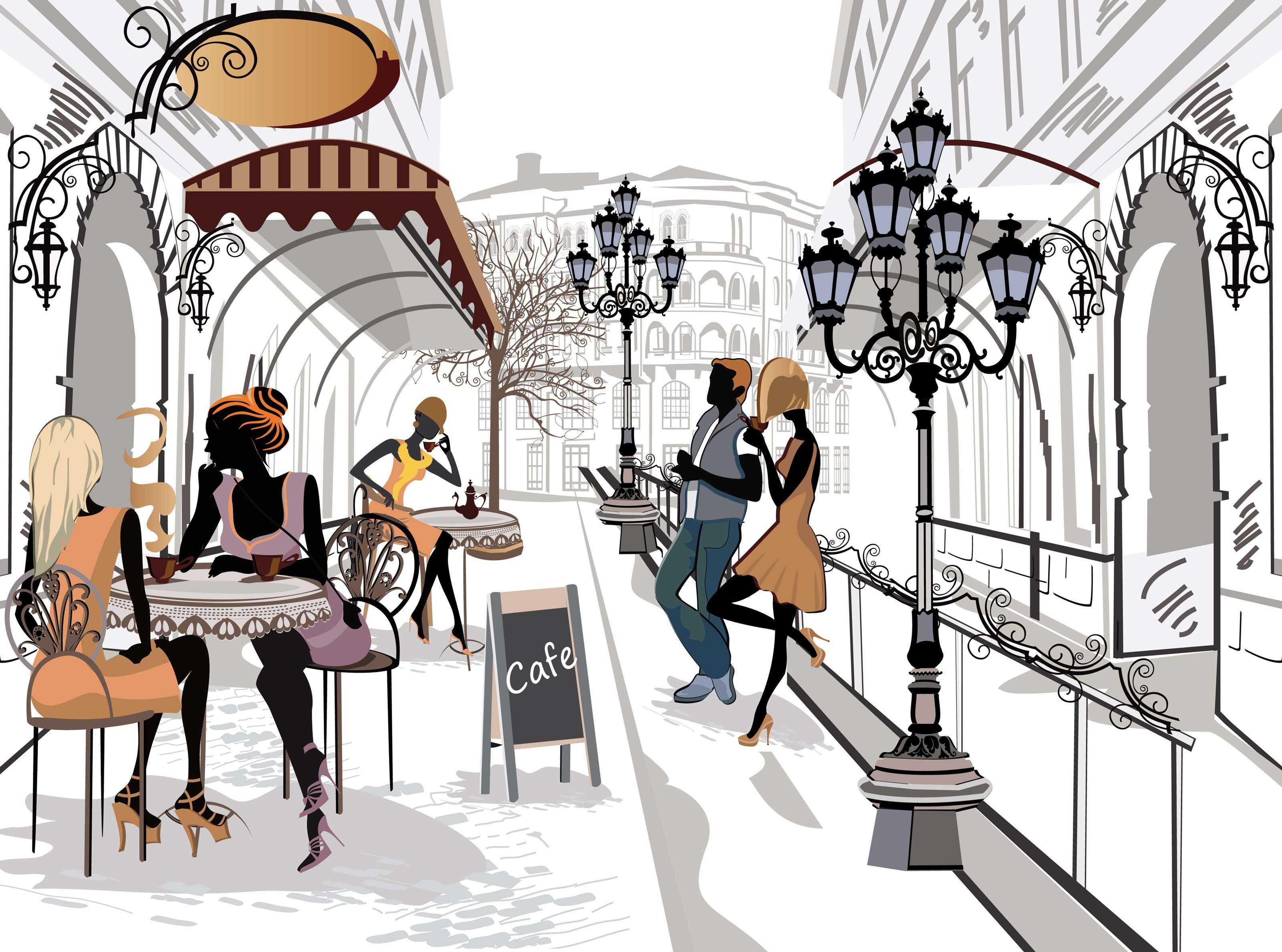 Fototapete VLIES-Tapete Premium "Design, Grafik, Illustration"