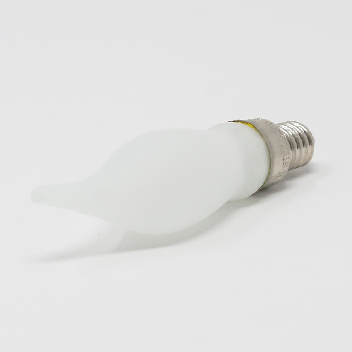 STAR TRADING LED-Leuchtmittel E10 Windstoß Frost 2er Set, 230V, warmweiß, warmweiß