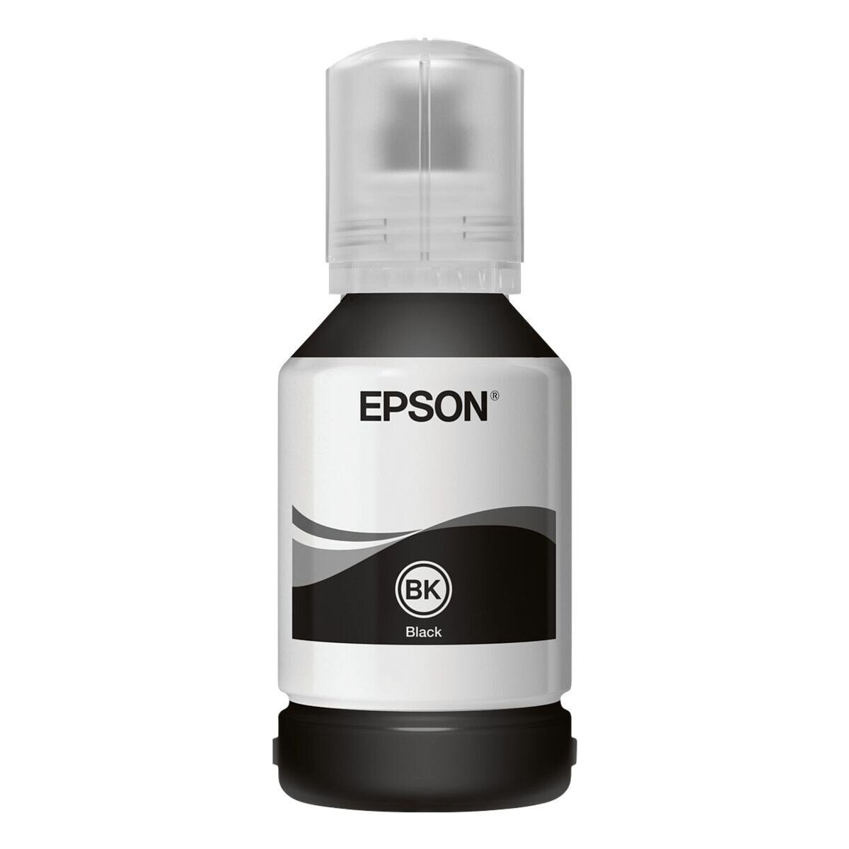 Epson 102 EcoTank Tintenpatrone (1-tlg., Original Druckerpatrone, schwarz)