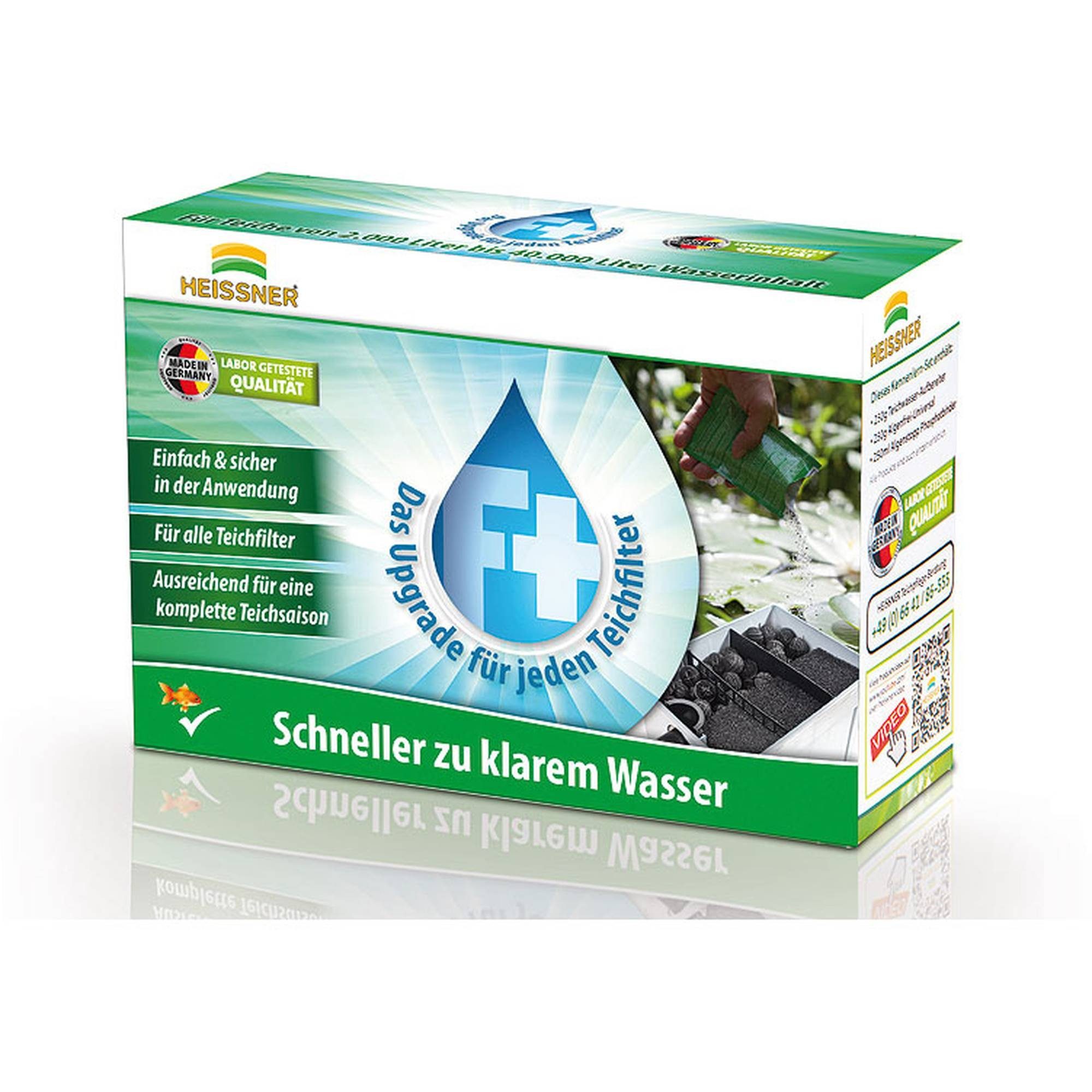 Teichpflege Heissner Teichfilter-Upgrade F-Plus