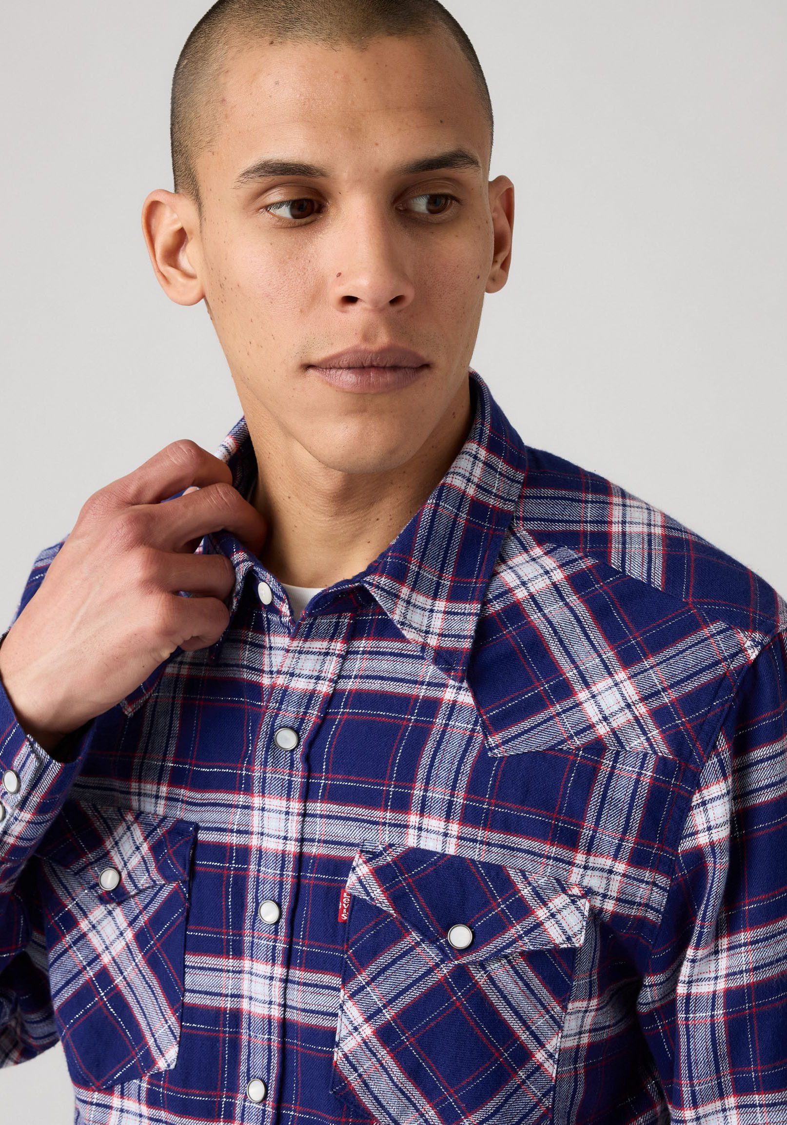 Levi's® Flanellhemd BARSTOW WESTERN STANDARD in verschiedenen Karo-Dessins