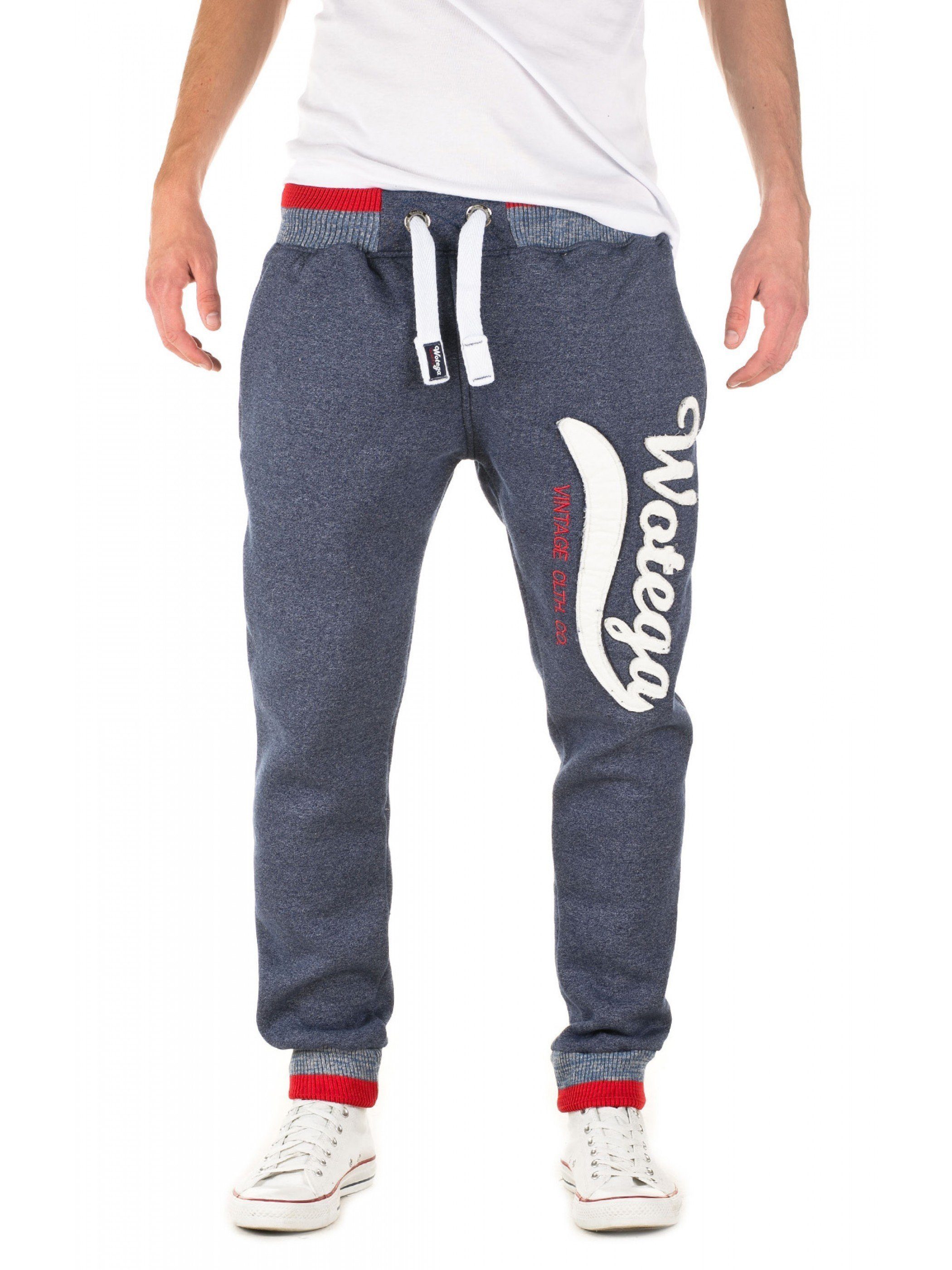 WOTEGA Jogginghose Sweatpants Isaac (1-tlg) Nightshadow blue (193919)