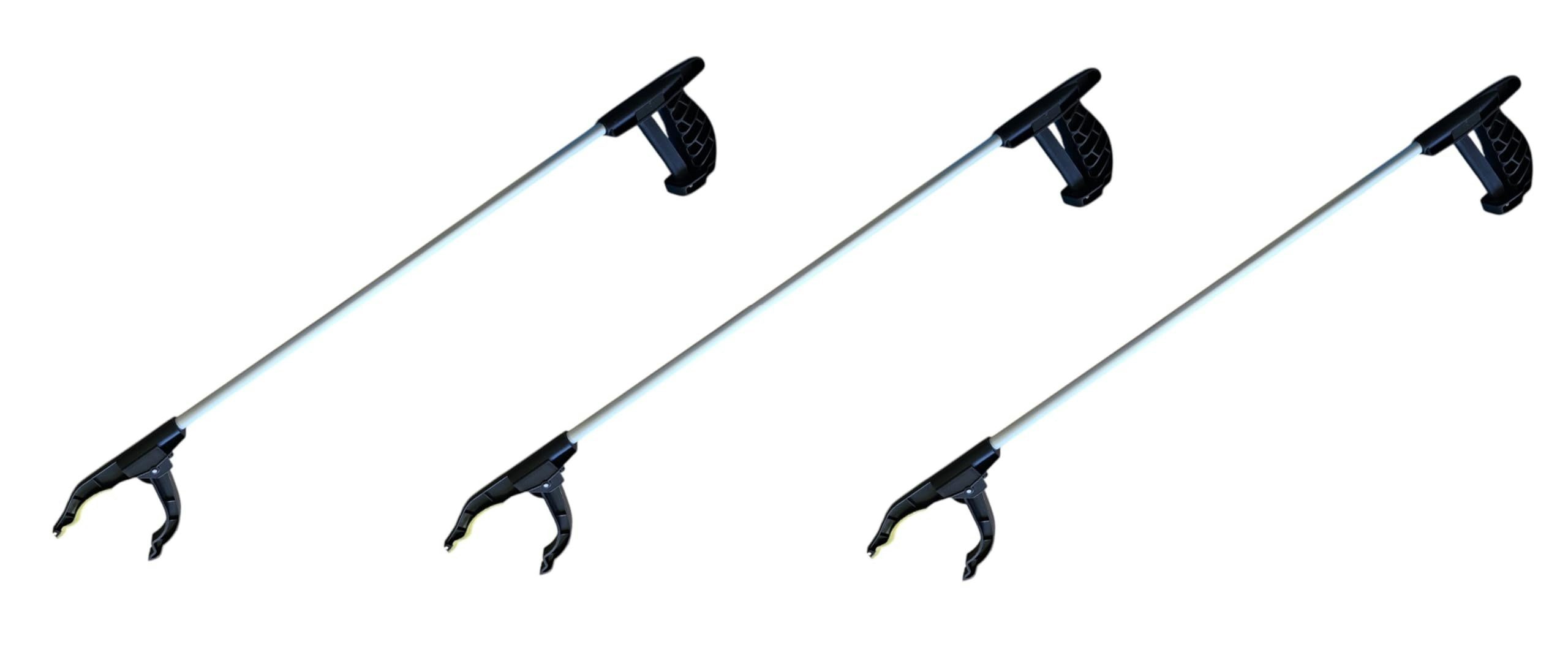 Greifzange Greifzange 76 cm mit magnetischer Spitze Greifhilfe Müllgreifer Alu