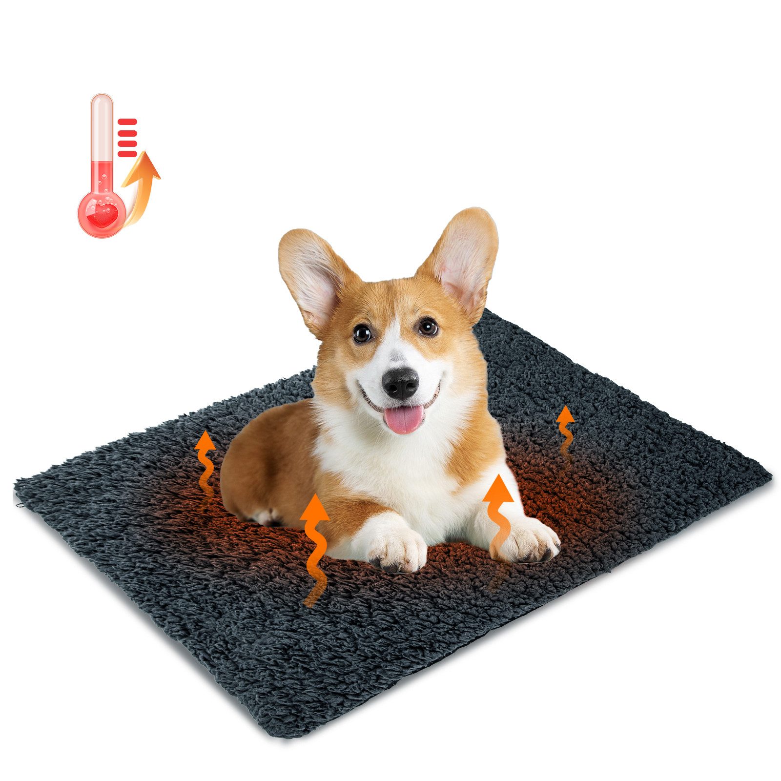 Hundematte Selbstheizende Decke für Hunde & Katzen Haustiere Wärmematte Winter