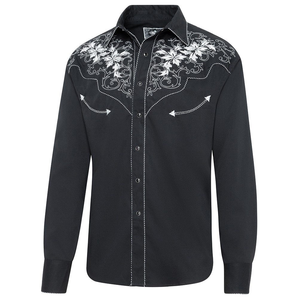 Stars & Stripes Langarmhemd Westernhemd Garth günstig online kaufen