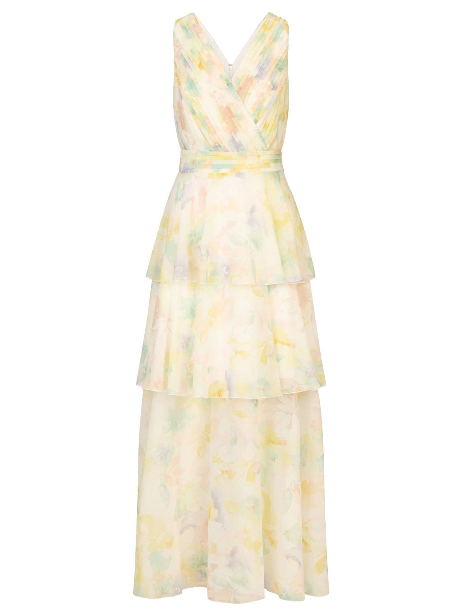 Apart Abendkleid mit allover Blumenprint