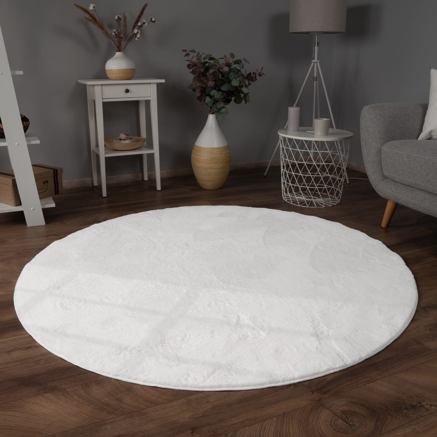 KADIMA DESIGN Teppich waschbar Einfarbig Wohnzimmer schmutzabweisend Teppic günstig online kaufen