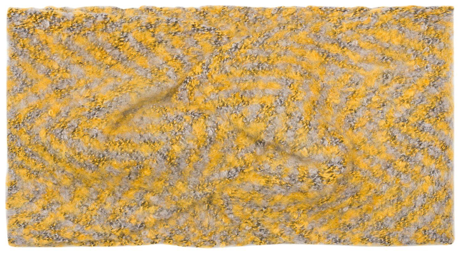 styleBREAKER Stirnband Web Stirnband mit Zacken Muster und Twist Knoten (1-St)