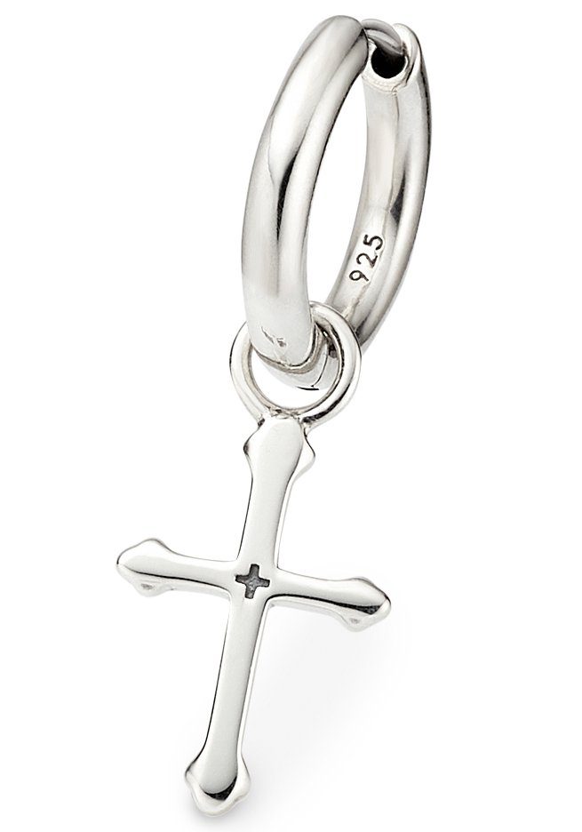 Bild von Bruno Banani Single-Creole Kreuz, B4037E/90/00, B4037E/90/00/1