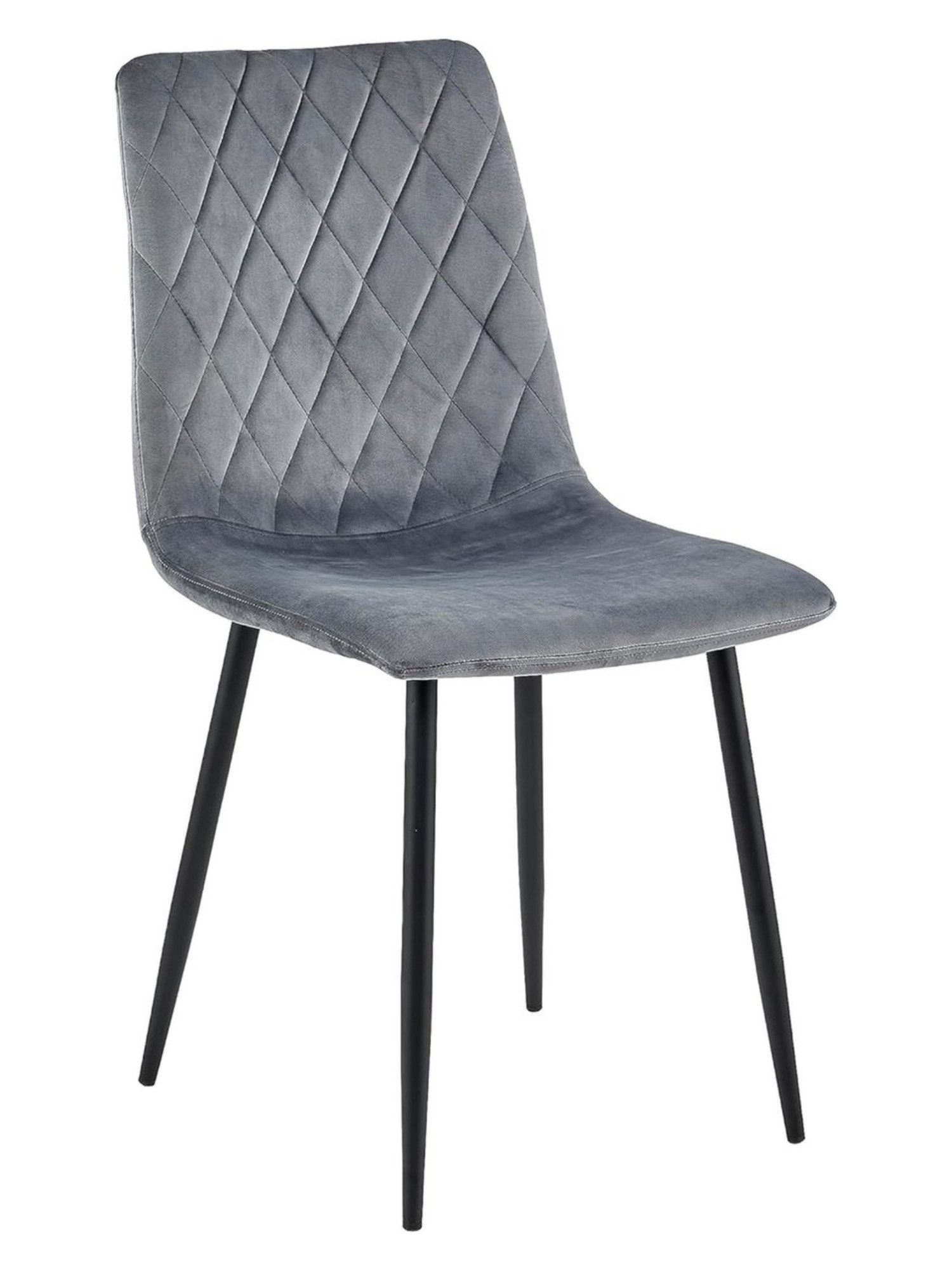 Lina® Esszimmerstuhl Elisia Esszimmerstühle 4er Set – Samt & Metall, Modern & Komfortabel (4er Set), Ergonomisch geformt, modernes Design, Samtbezug