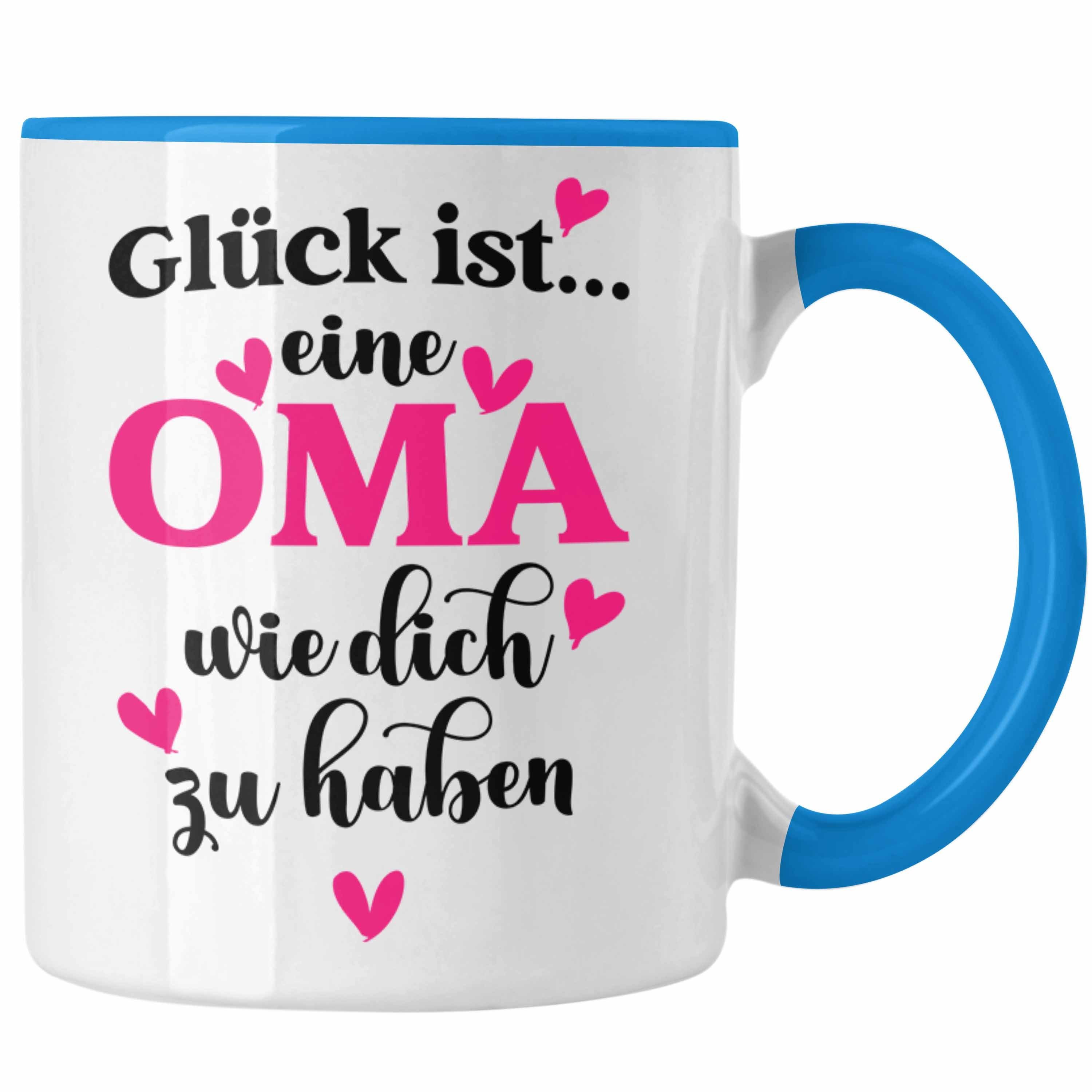 Trendation mit Tasse Tasse Blau Trendation Oma Beste von Muttertag für Oma Geschenk Enkel Spruch Geburtstagsgeschenk -