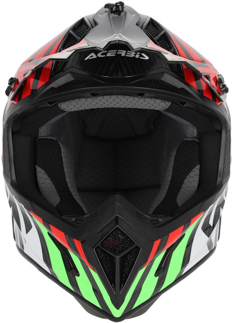 Acerbis Motocrosshelm Steel Carbon Motocross Helm, Carbonfaser, ECE 22.06